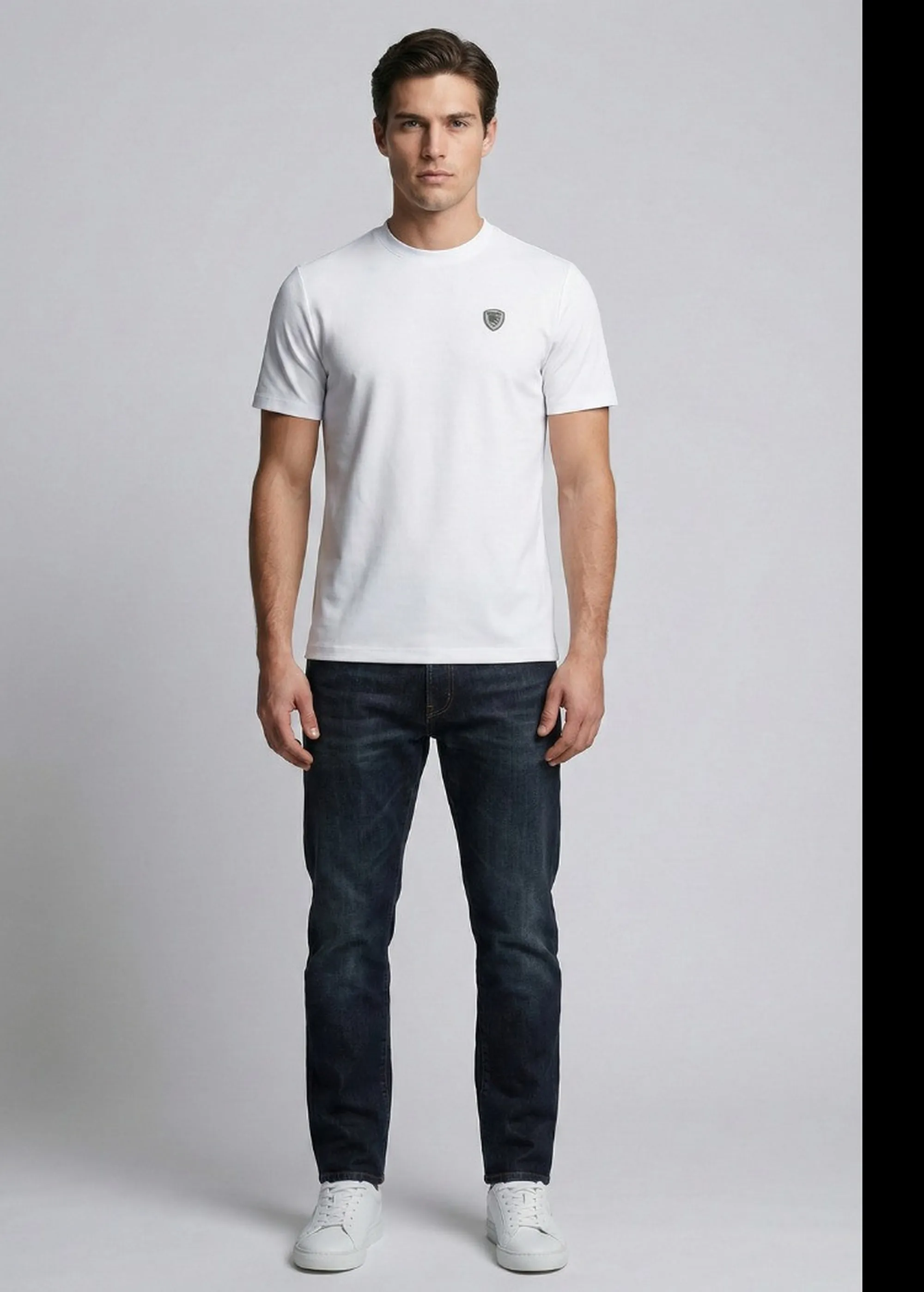 Blauer T-Shirt Jan Bianco 26Sbluh02065 174704