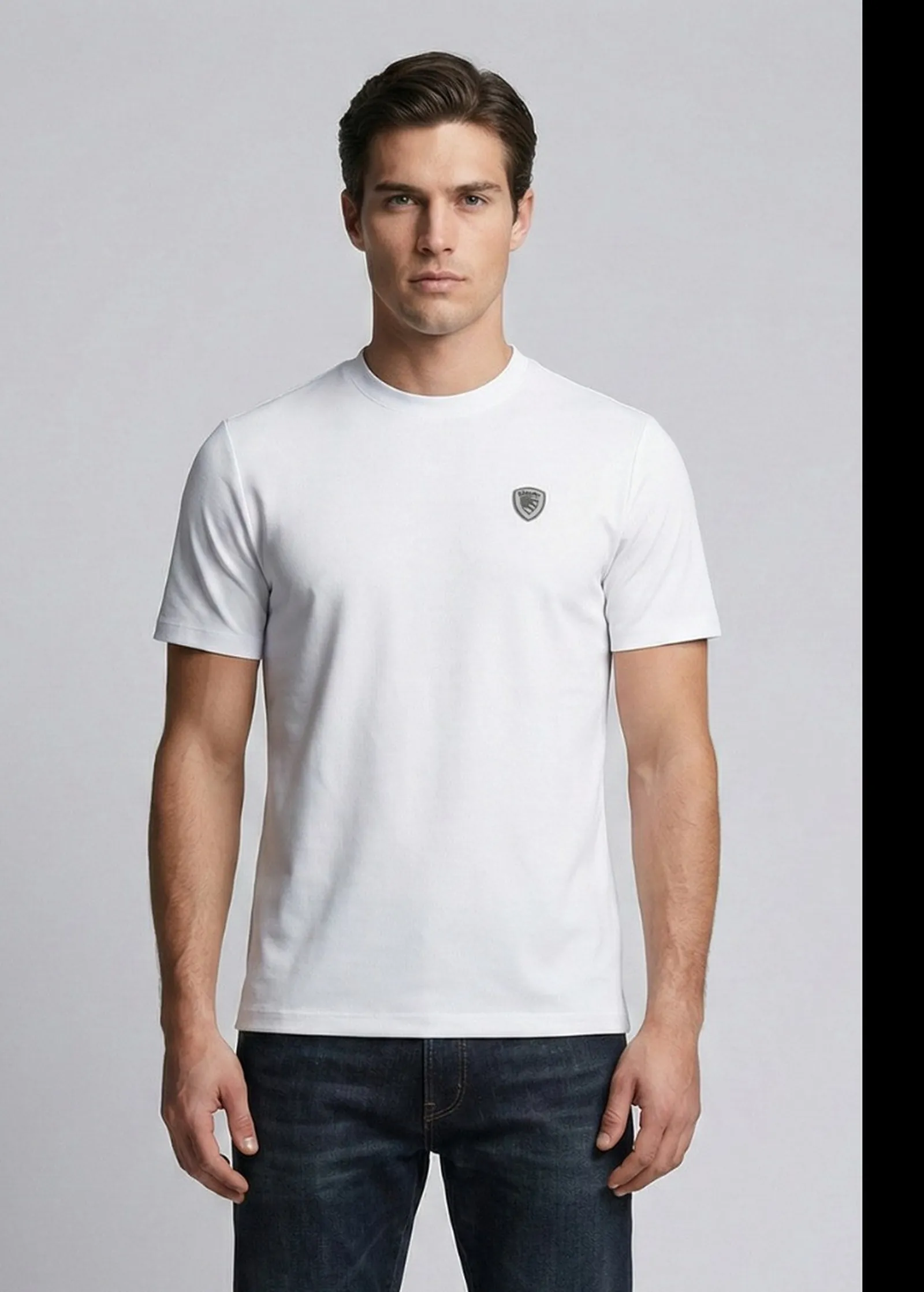 Blauer T-Shirt Jan Bianco 26Sbluh02065 174705