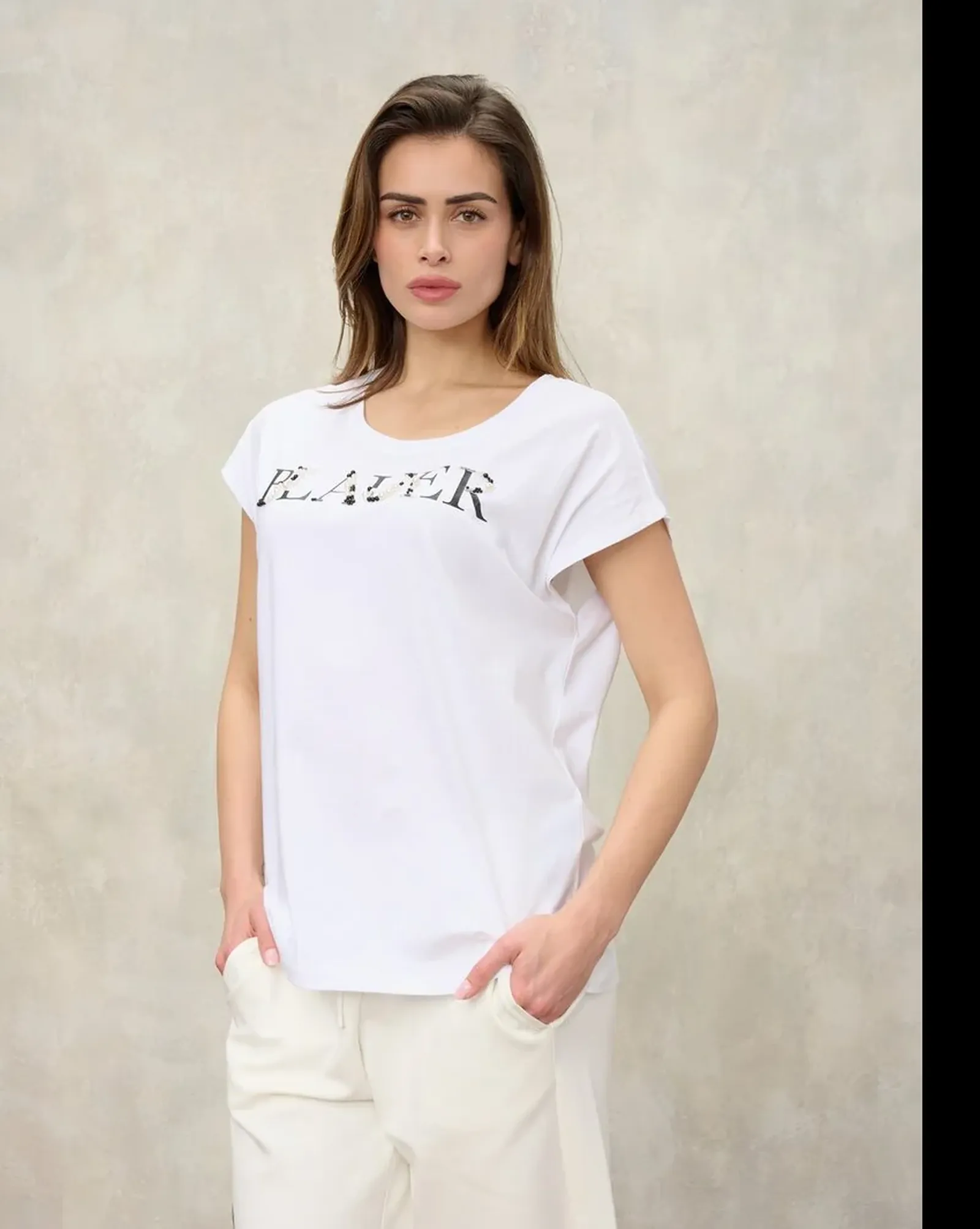 Blauer T-Shirt Mohawk Bianco 26Sbldh02415 178702