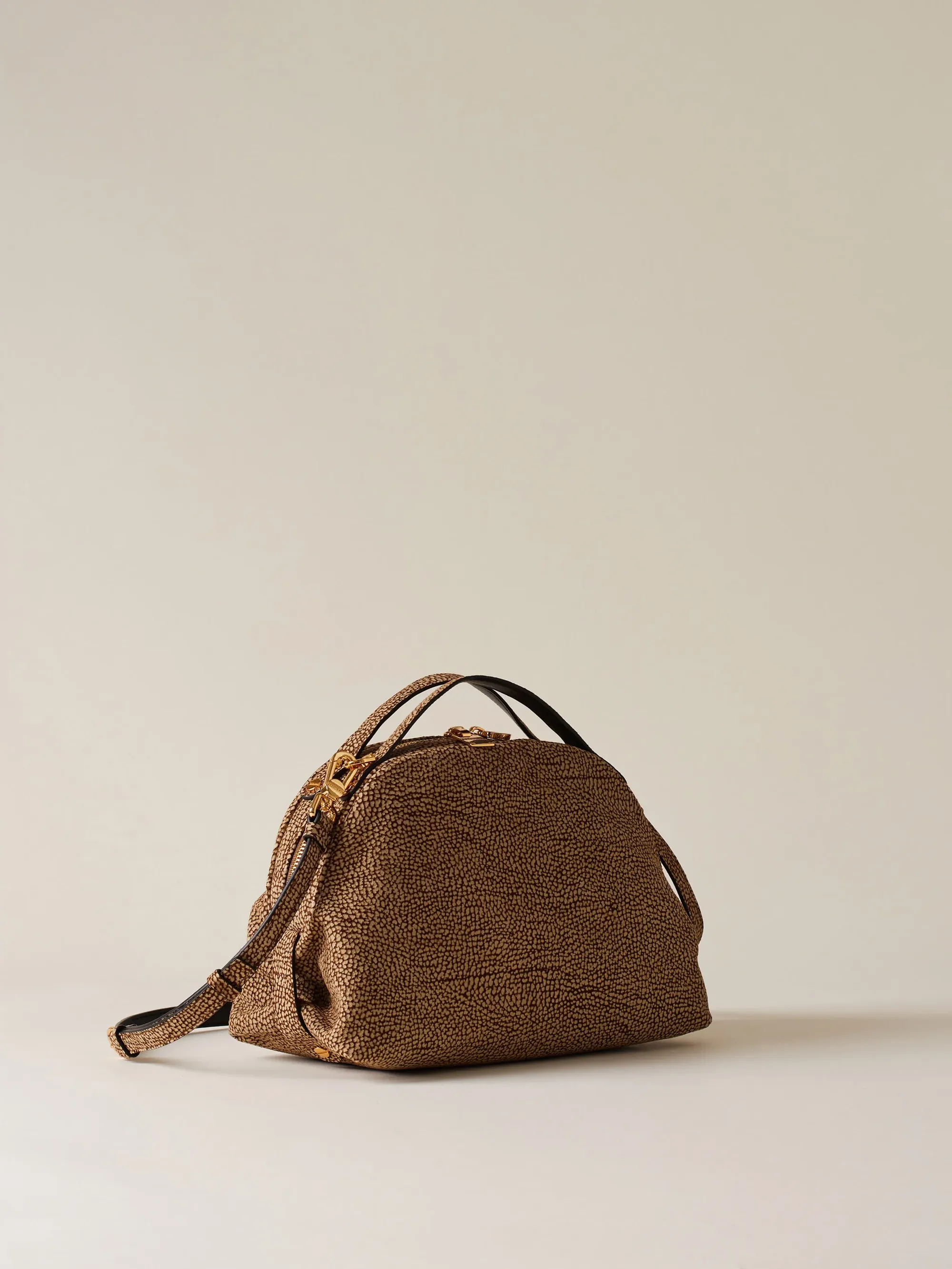 Borbonese Bauletto Small Naturale 923329684306 152935