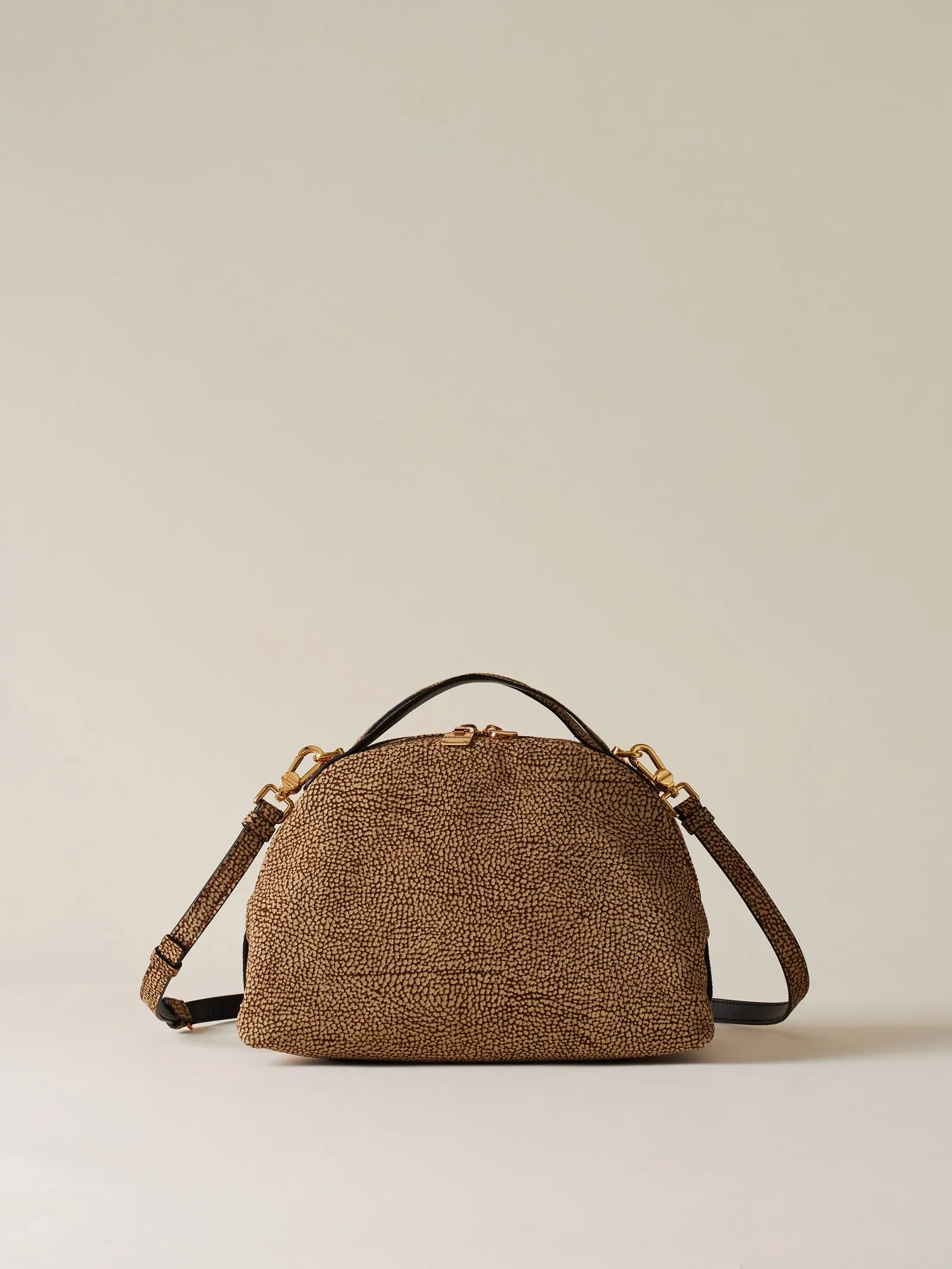 Borbonese Bauletto Small Naturale 923329684306 152936