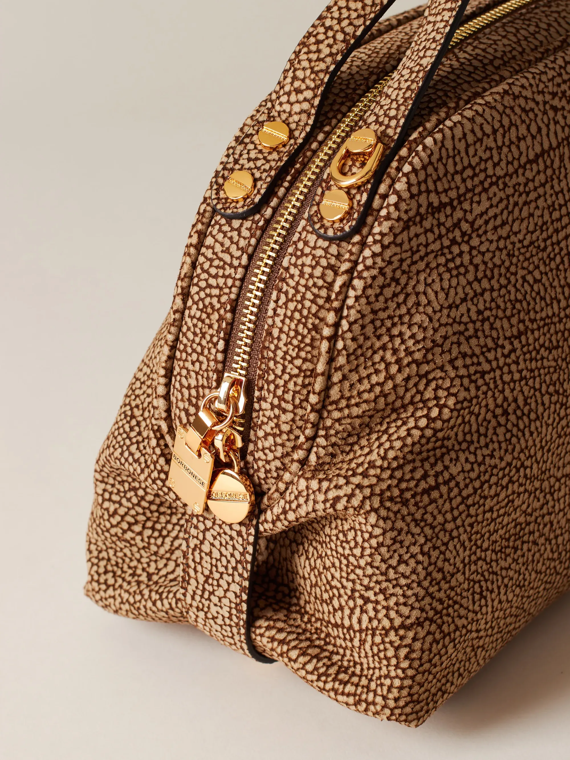Borbonese Bauletto Small Naturale 923329684306 152938