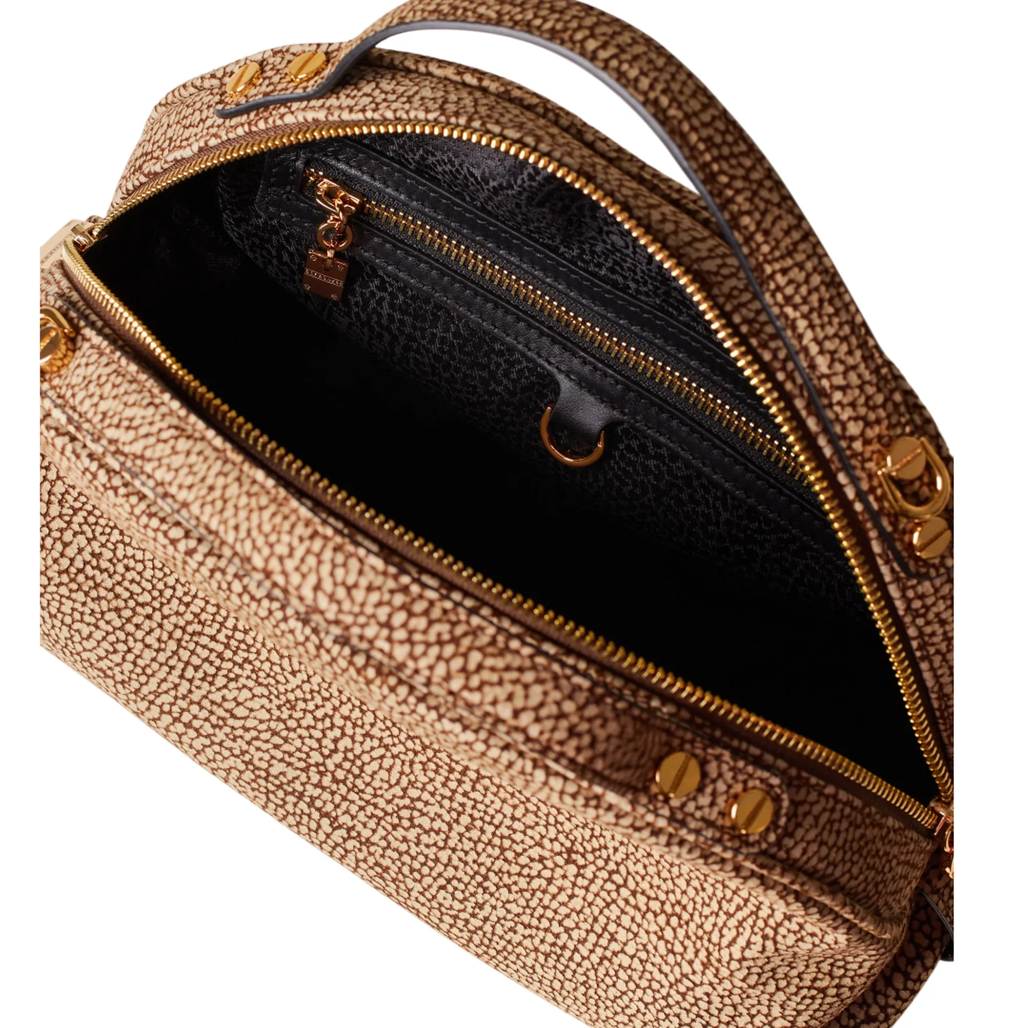 Borbonese B'Small Top Case' Natural 923329684306 154164