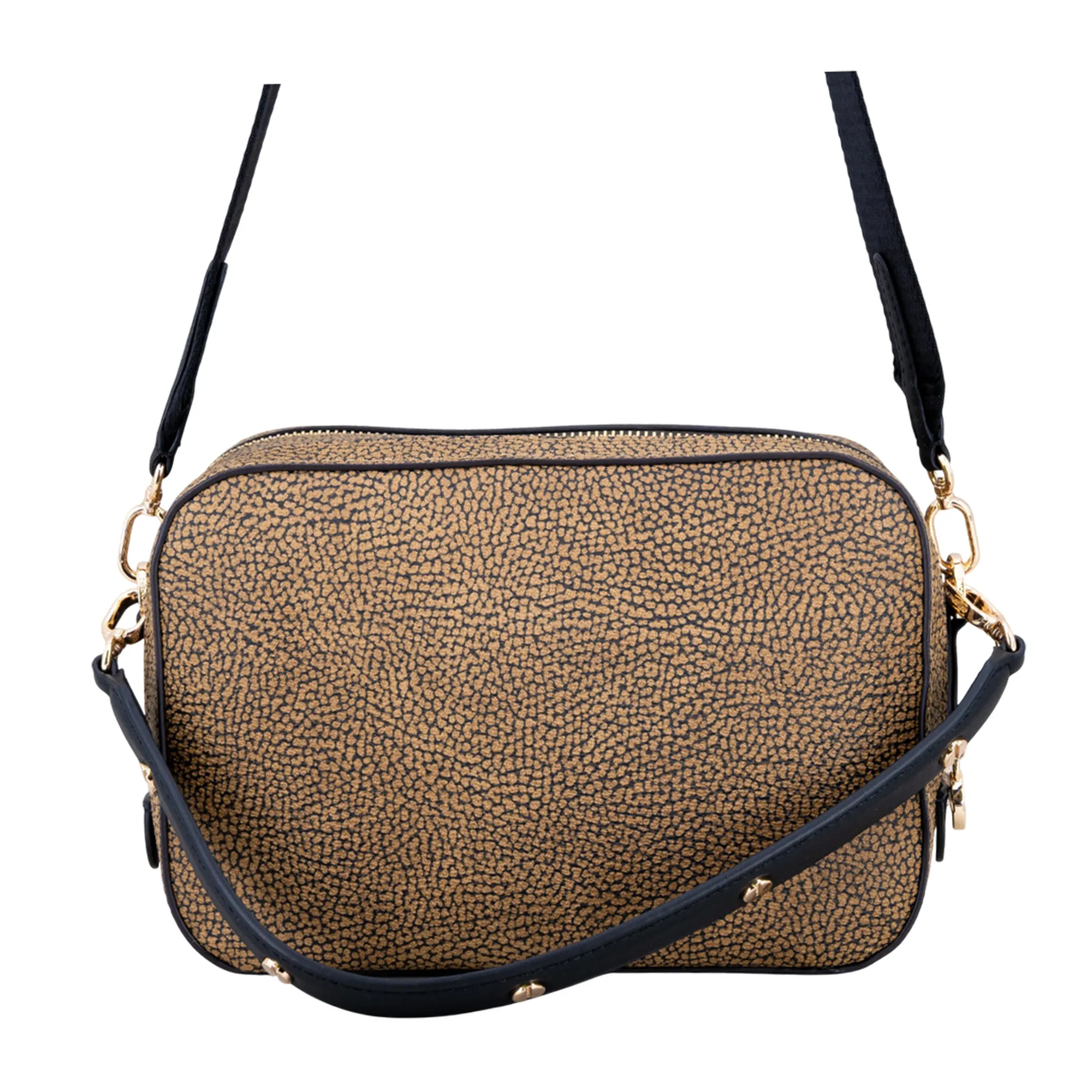 Borbonese B'Bag ' Natural/Black 910101360098311 164777
