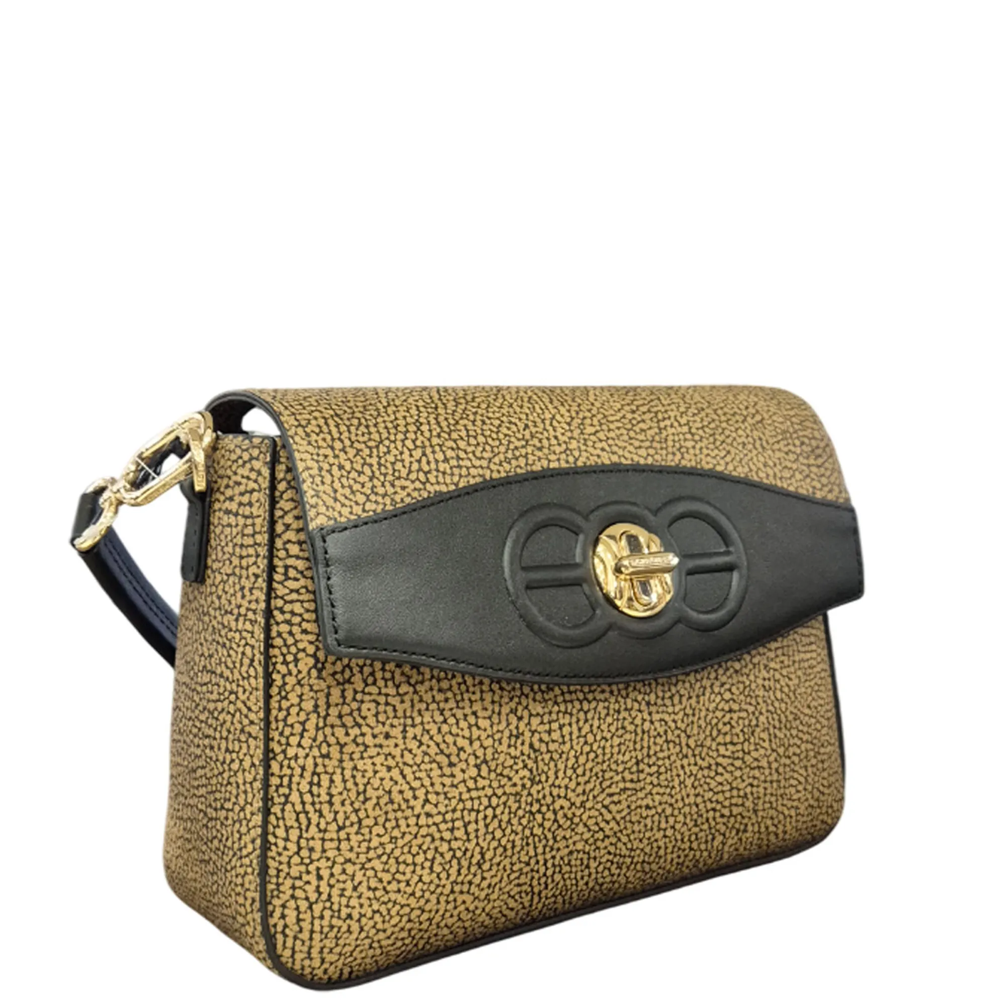 Borbonese B'Moonlight Shoulder Bag' Natural 910101390098311 166011