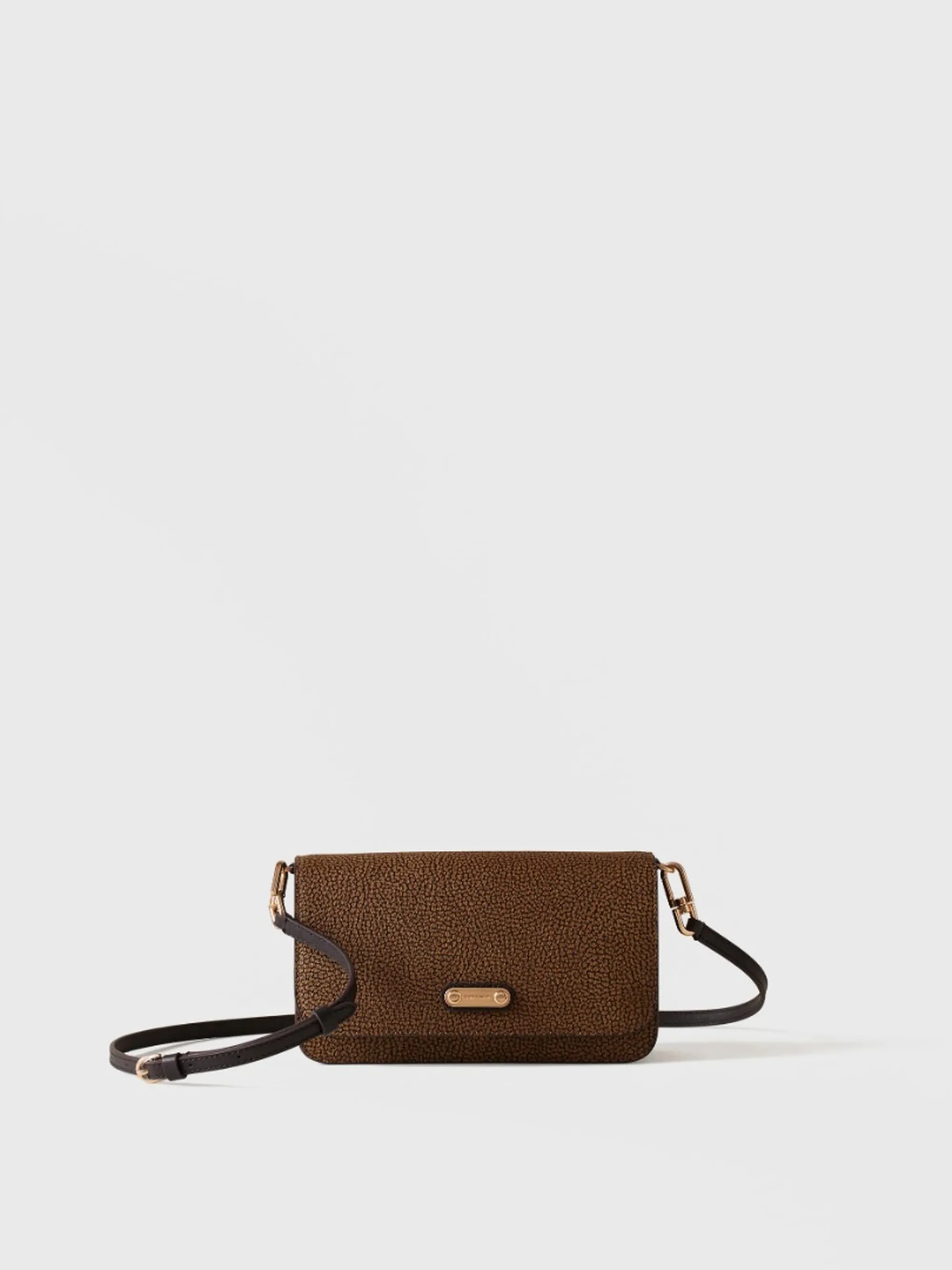 Borbonese B'Small Shoulder Bag' Natural 910103610098306 188885