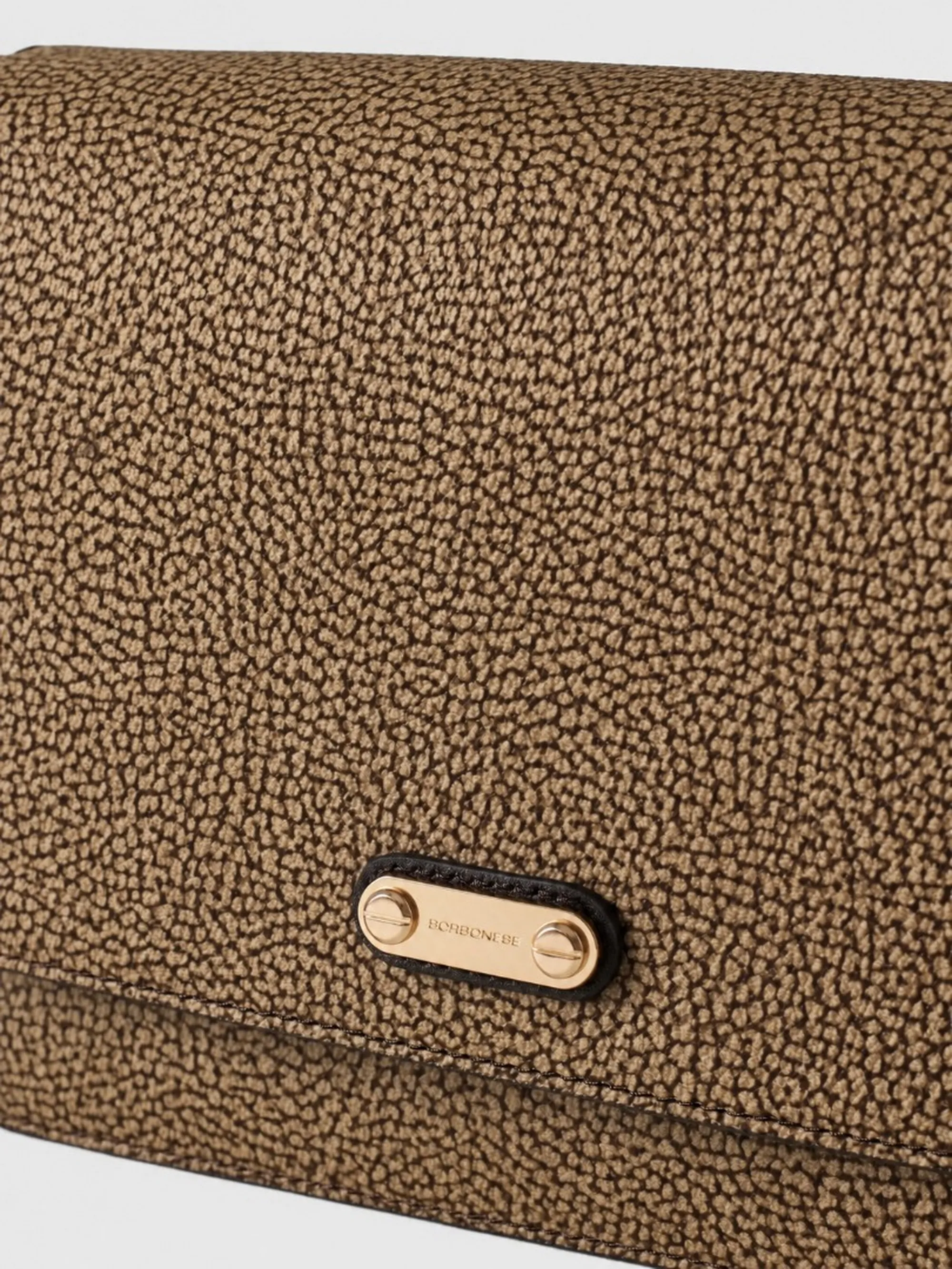 Borbonese B'Urban Small Shoulder Bag' Natural 910103620098306 188920