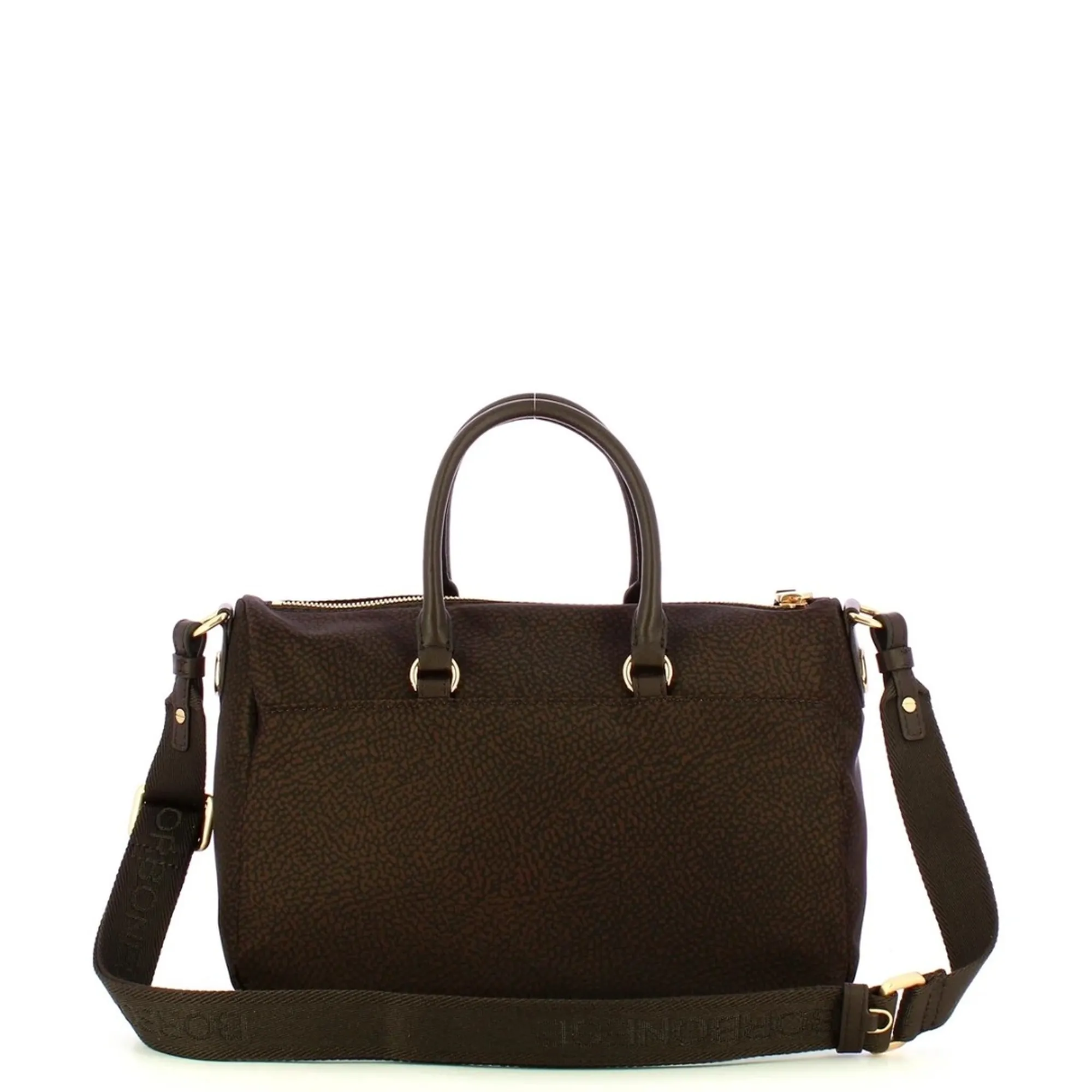 Borbonese B'B Club Medium Top Handle Bag' Chocolate 91010346X95219 186534