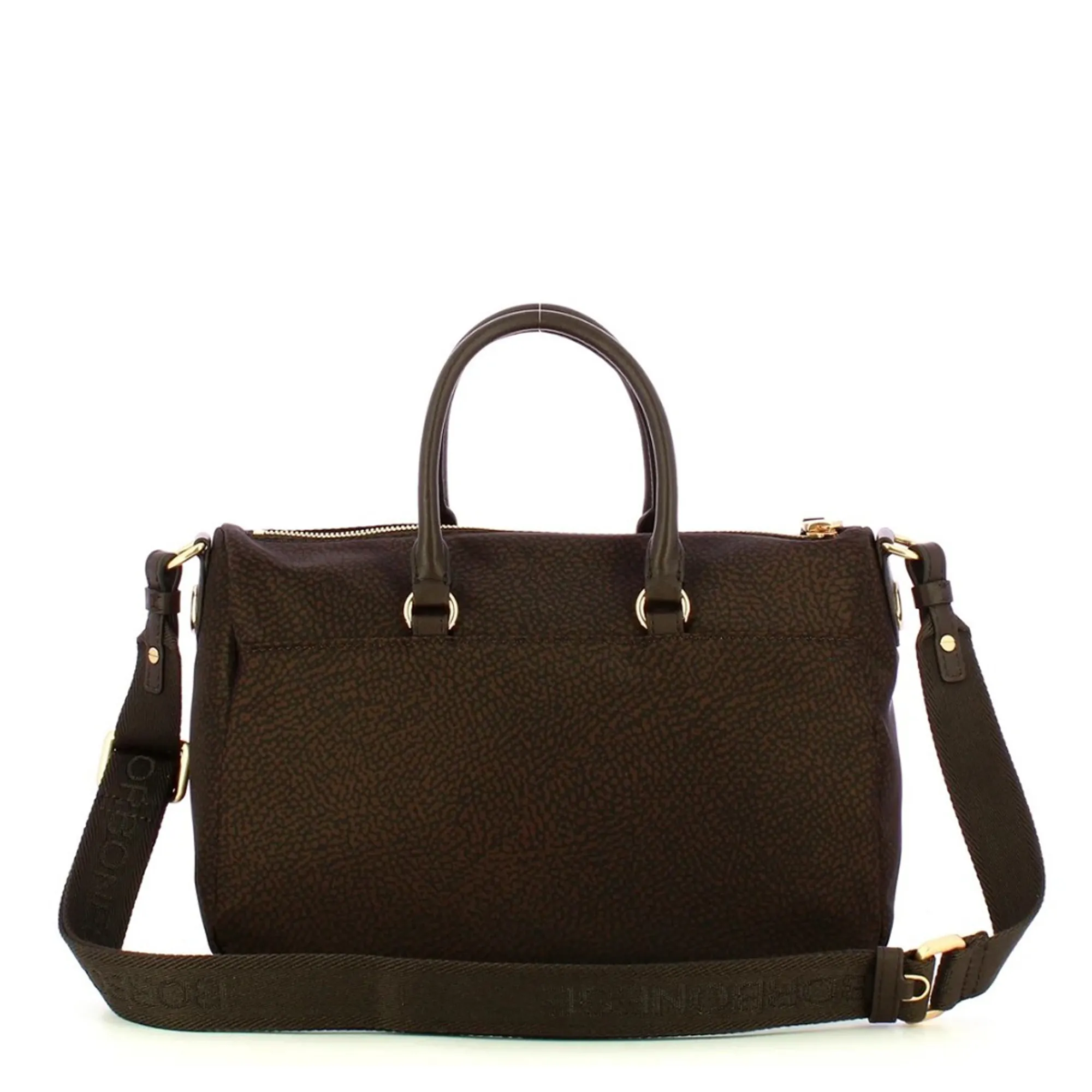 Borbonese B'B Club Medium Top Handle Bag' Chocolate 91010346X95219 187098