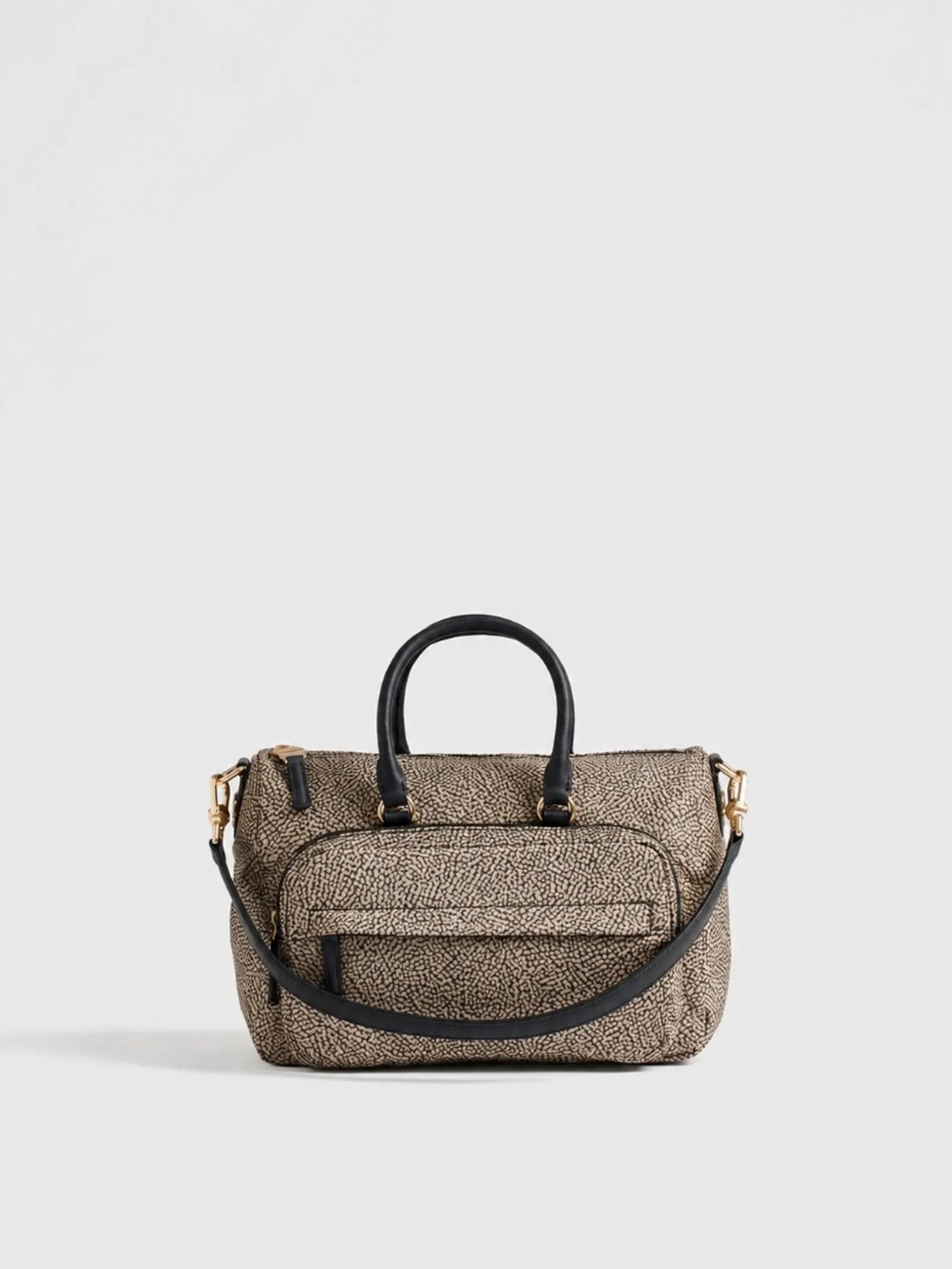 Borbonese B'B Club Medium Top Handle Bag' Natural 91010346X95X11 186745