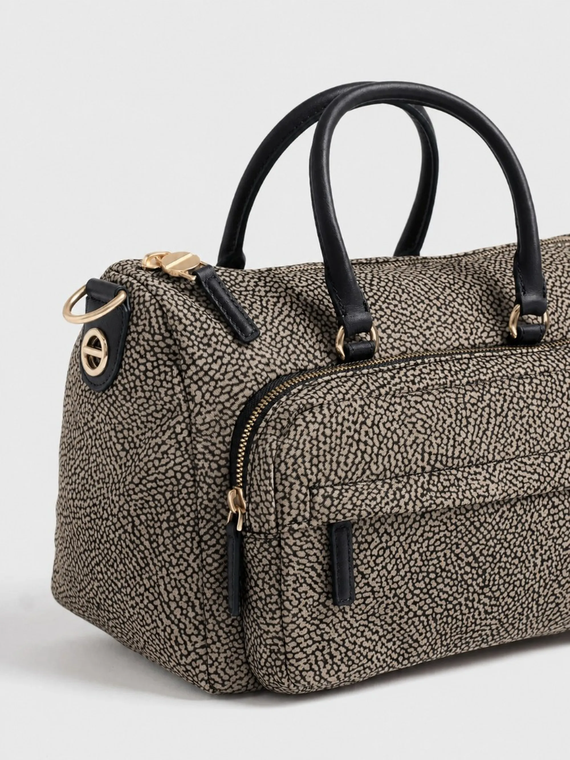 Borbonese B'B Club Medium Top Handle Bag' Natural 91010346X95X11 186746