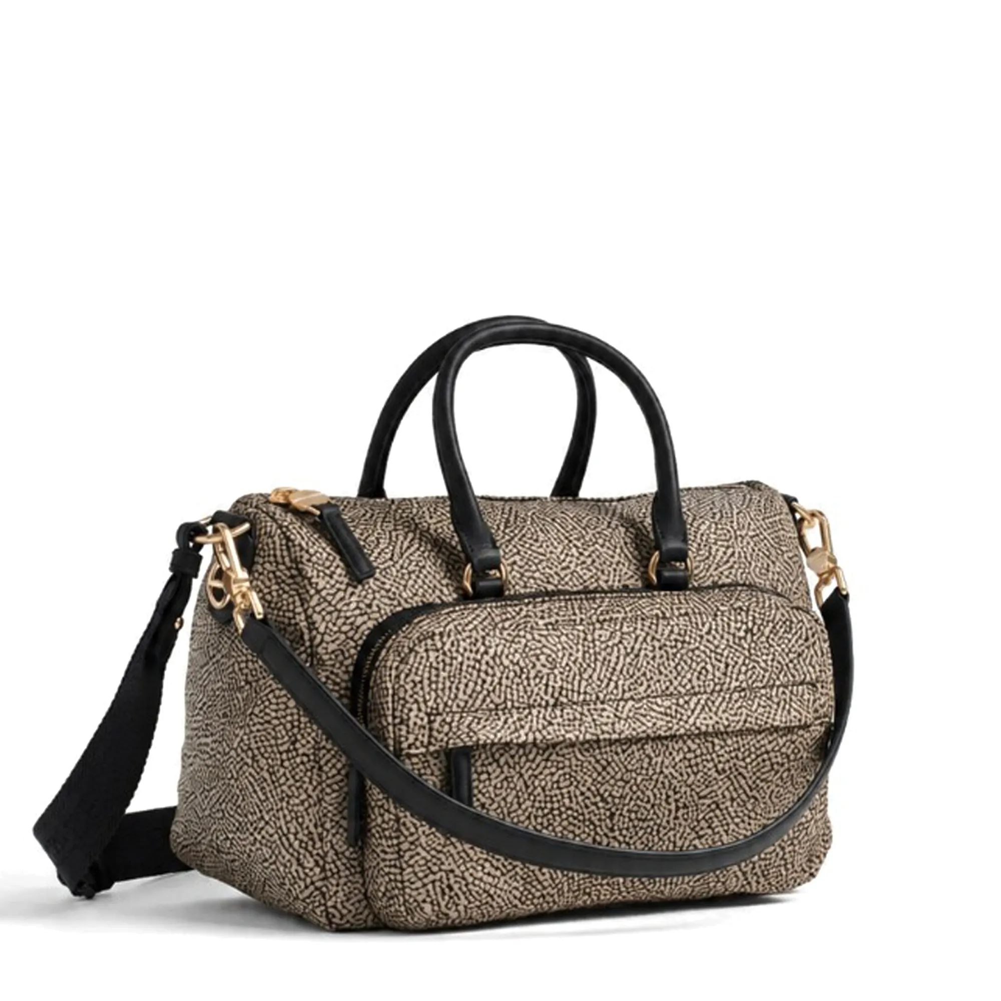 Borbonese B'B Club Medium Top Handle Bag' Natural 91010346X95X11 187037