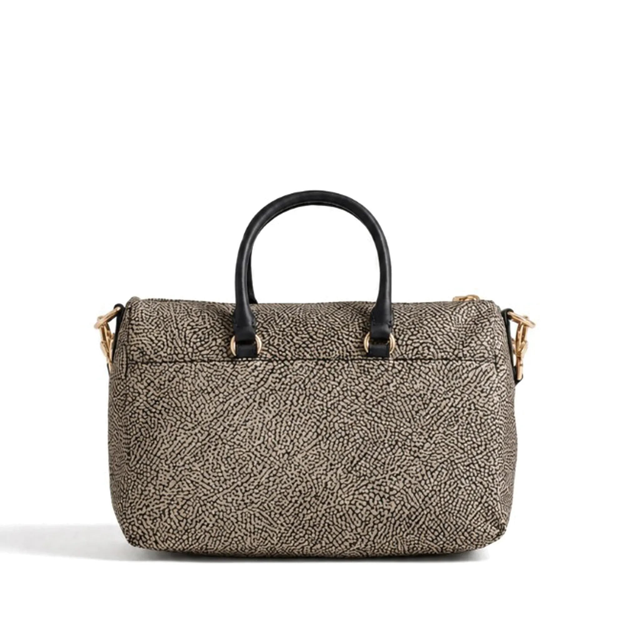 Borbonese B'B Club Medium Top Handle Bag' Natural 91010346X95X11 187038