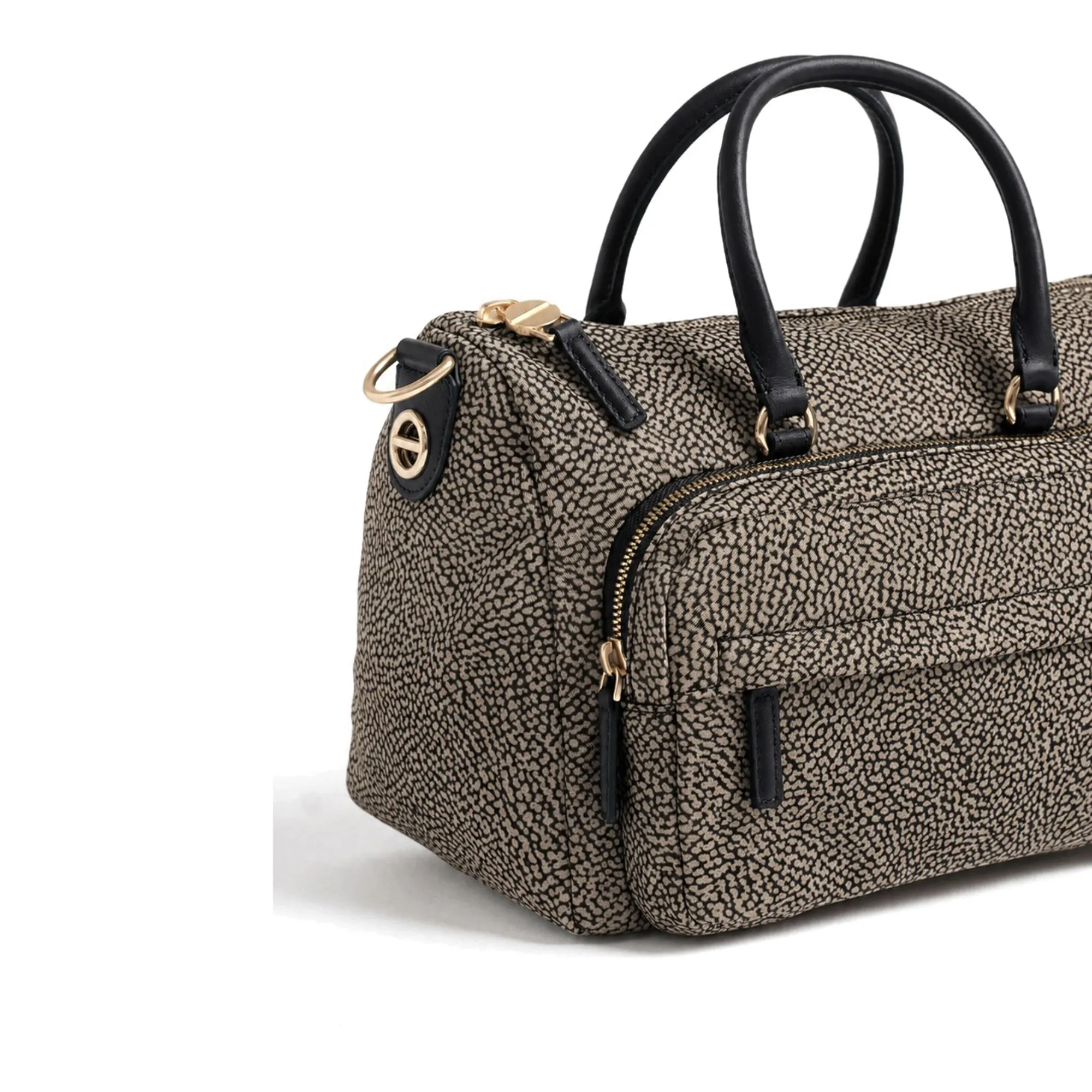 Borbonese B'B Club Medium Top Handle Bag' Natural 91010346X95X11 187039