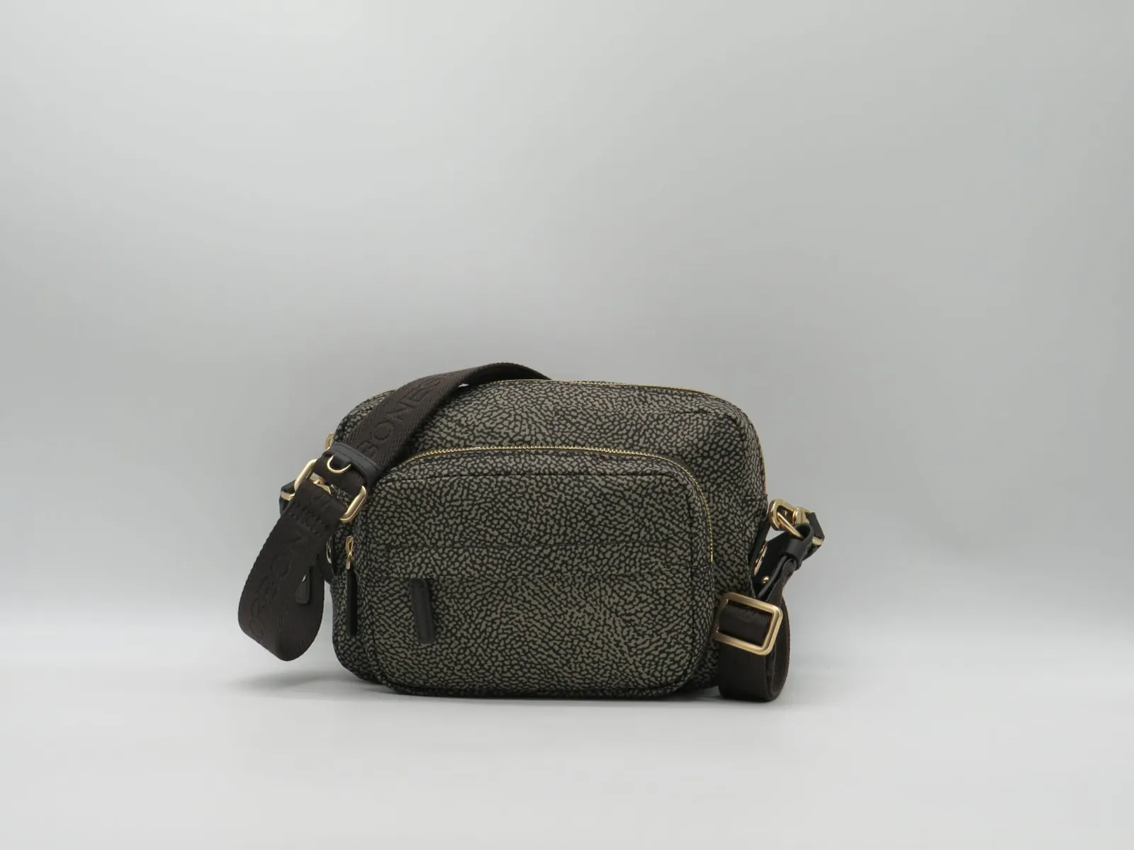Borbonese Borsa B Club Camera Case Small Catrame 91010344X95M32 186510