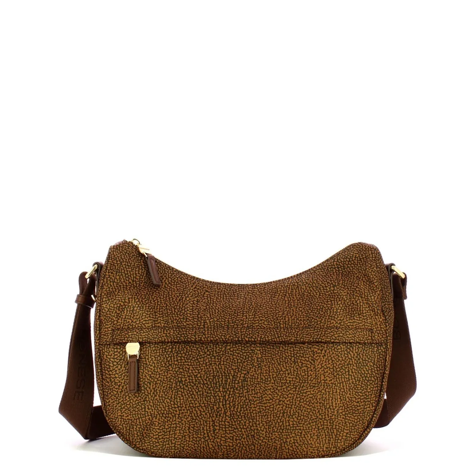 Borbonese Borsa B Club Luna Bag Medium Castagno 91010340X95264 186673