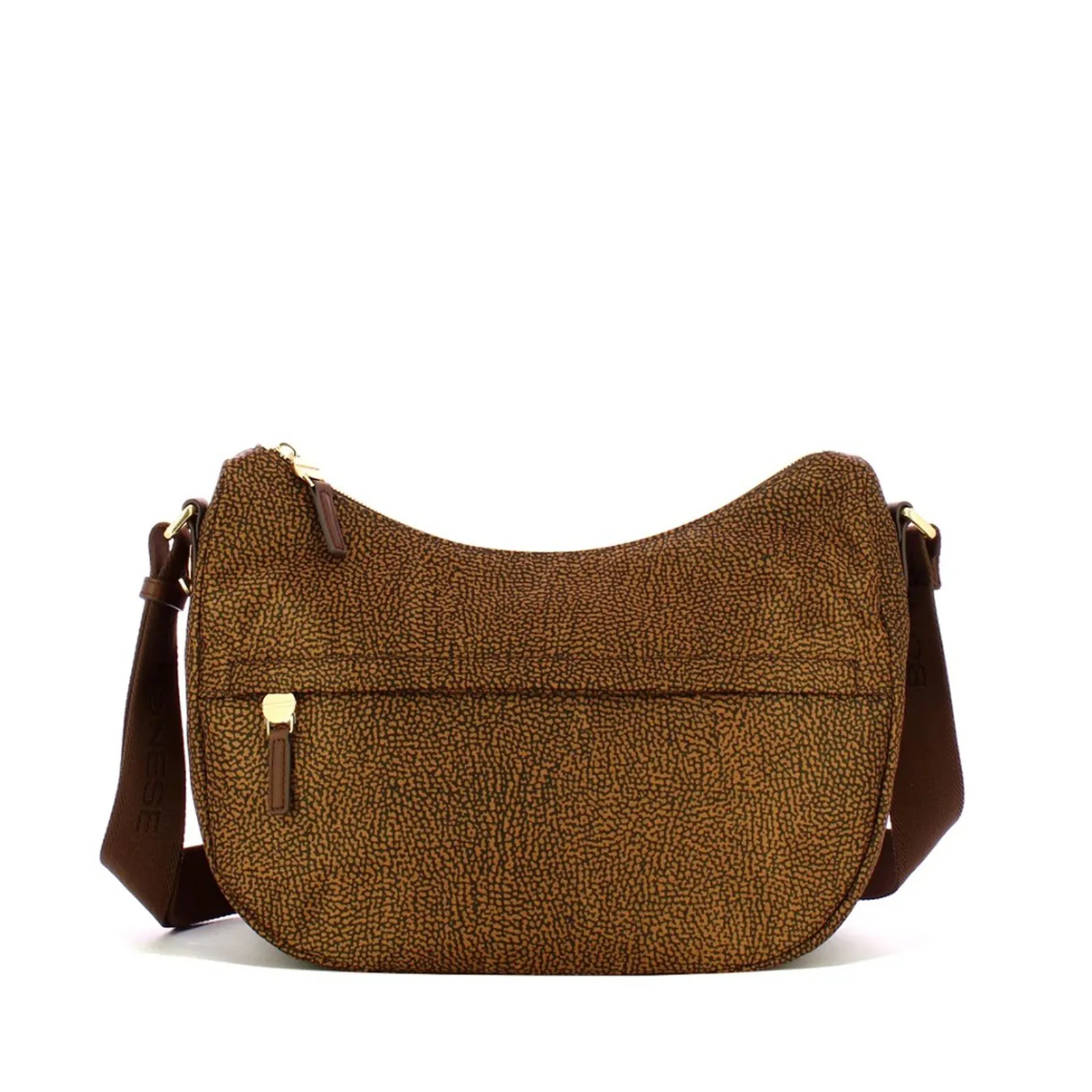 Borbonese Borsa B Club Luna Bag Medium Castagno 91010340X95264 187130
