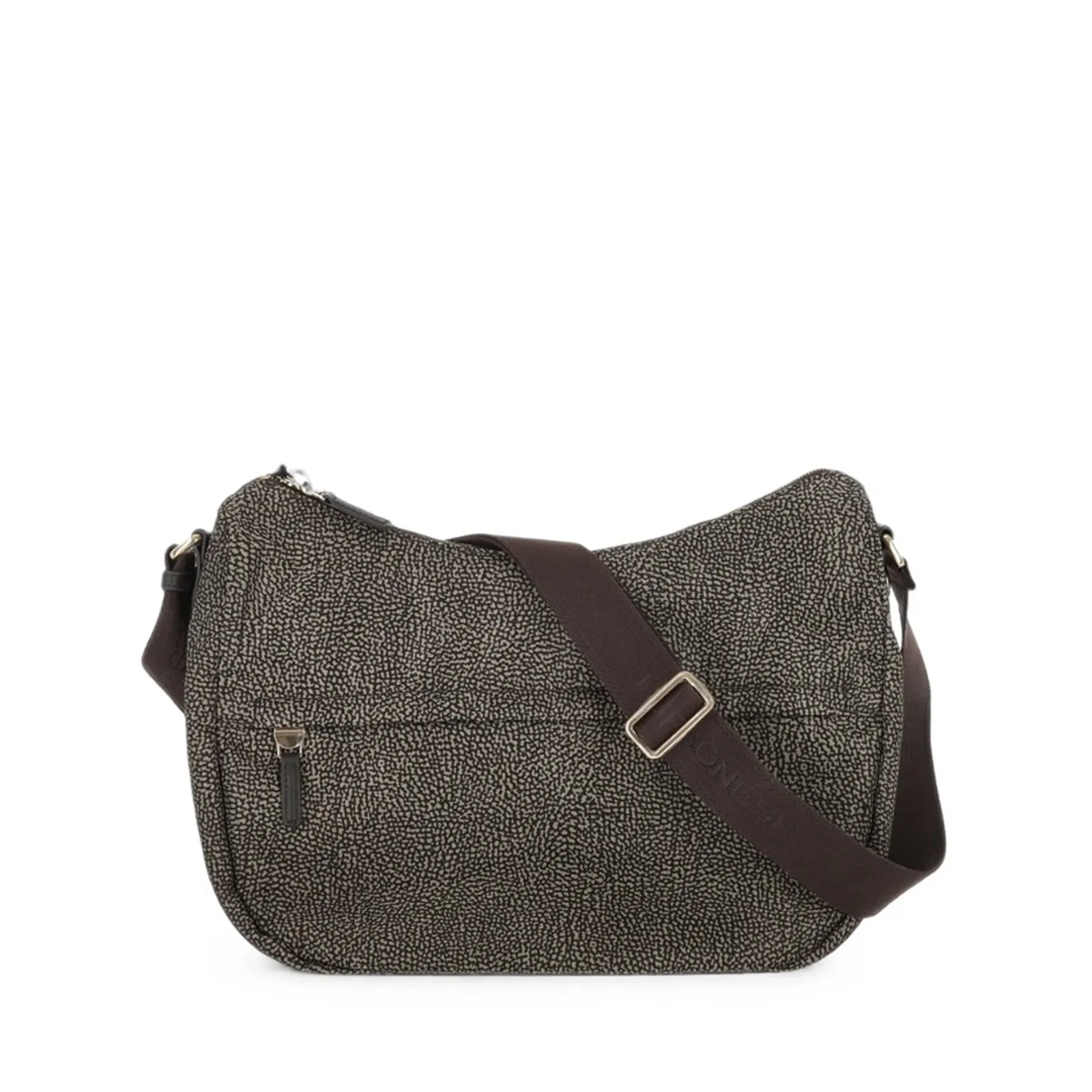 Borbonese Borsa B Club Luna Bag Medium Catrame 91010341X95M32 187114