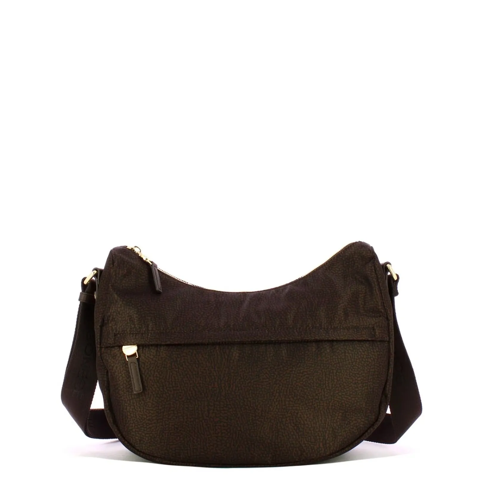 Borbonese Borsa B Club Luna Bag Medium Cioccolato 91010340X95219 186657
