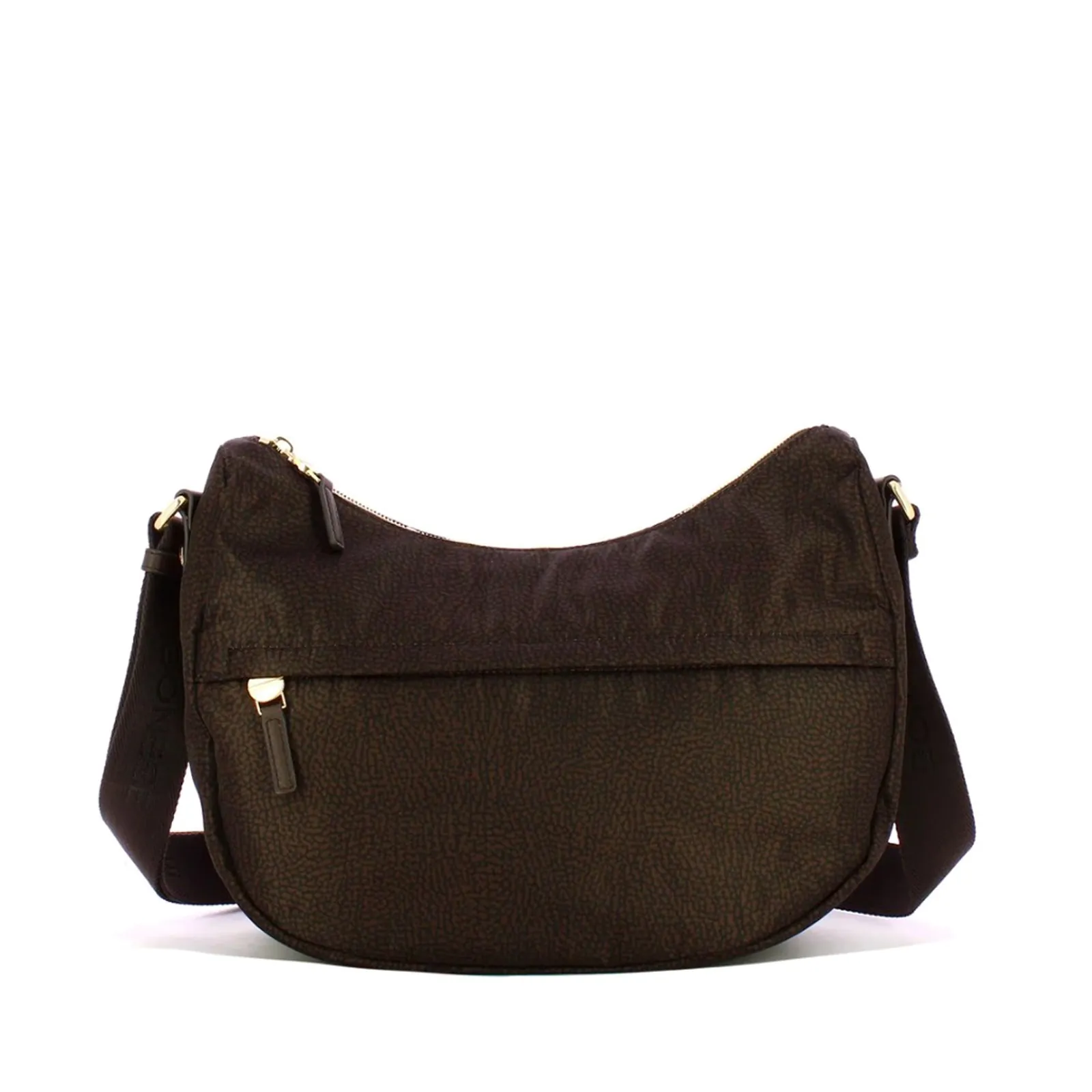 Borbonese Borsa B Club Luna Bag Medium Cioccolato 91010340X95219 187133