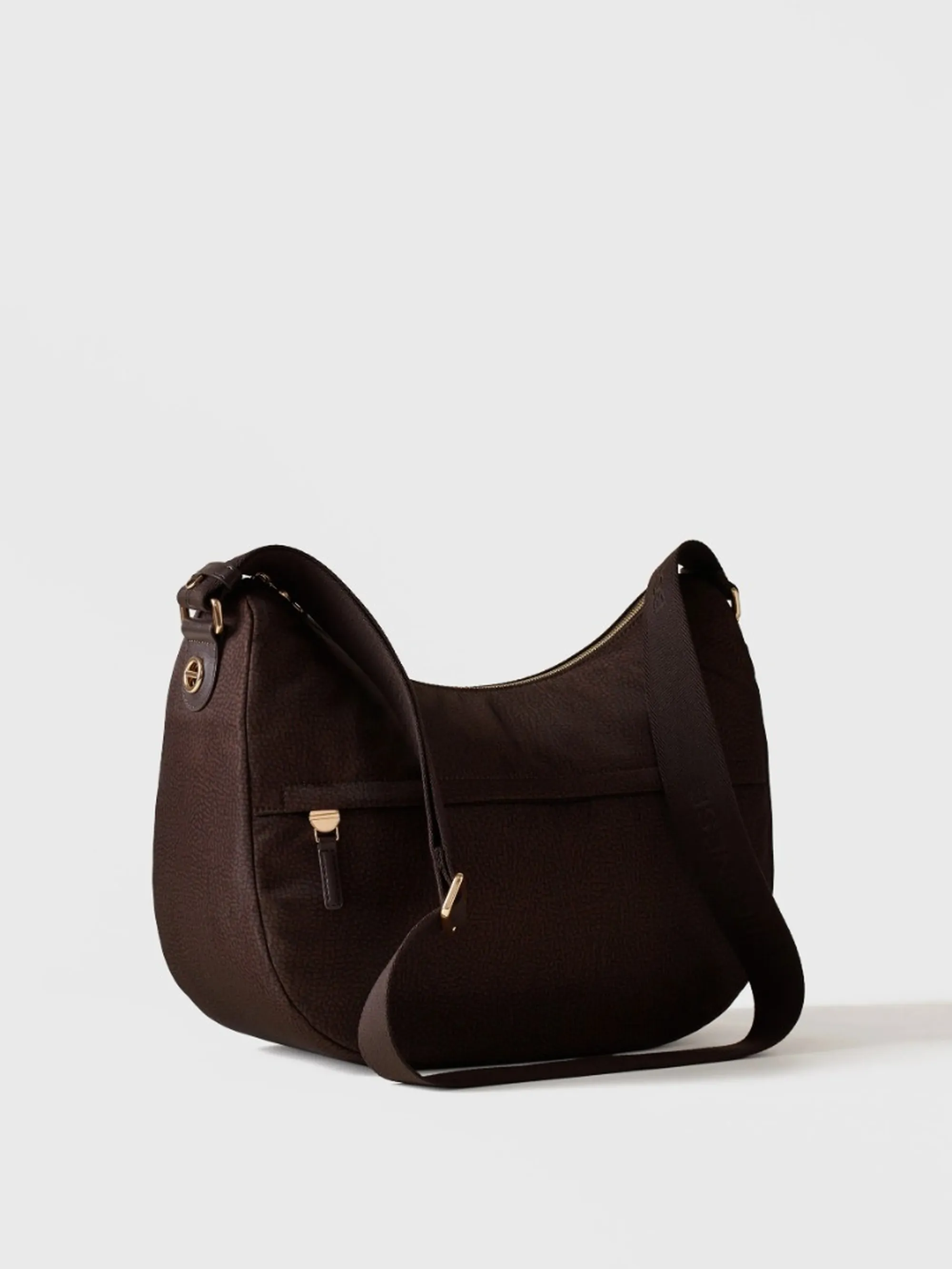 Borbonese B'B Club Luna Bag Medium Bag' Chocolate 91010341X95219 186577