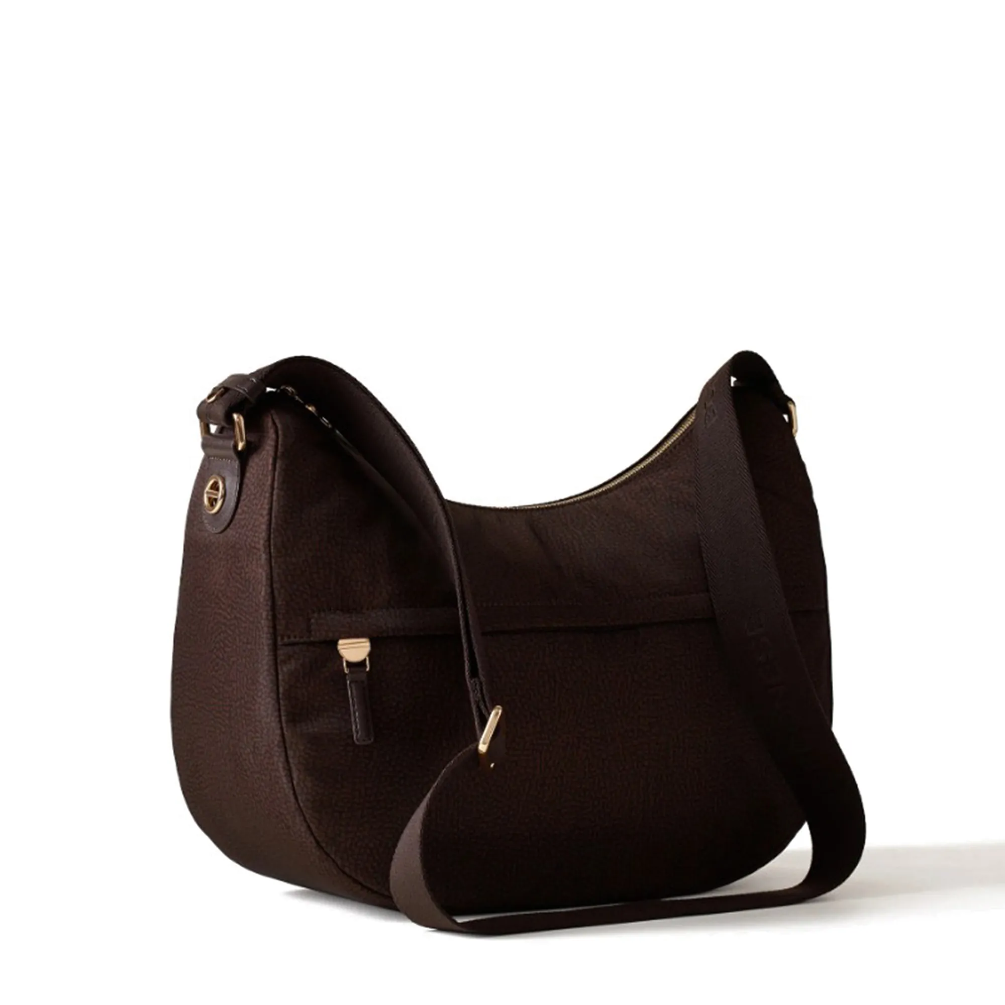 Borbonese B'B Club Luna Bag Medium Bag' Chocolate 91010341X95219 187119