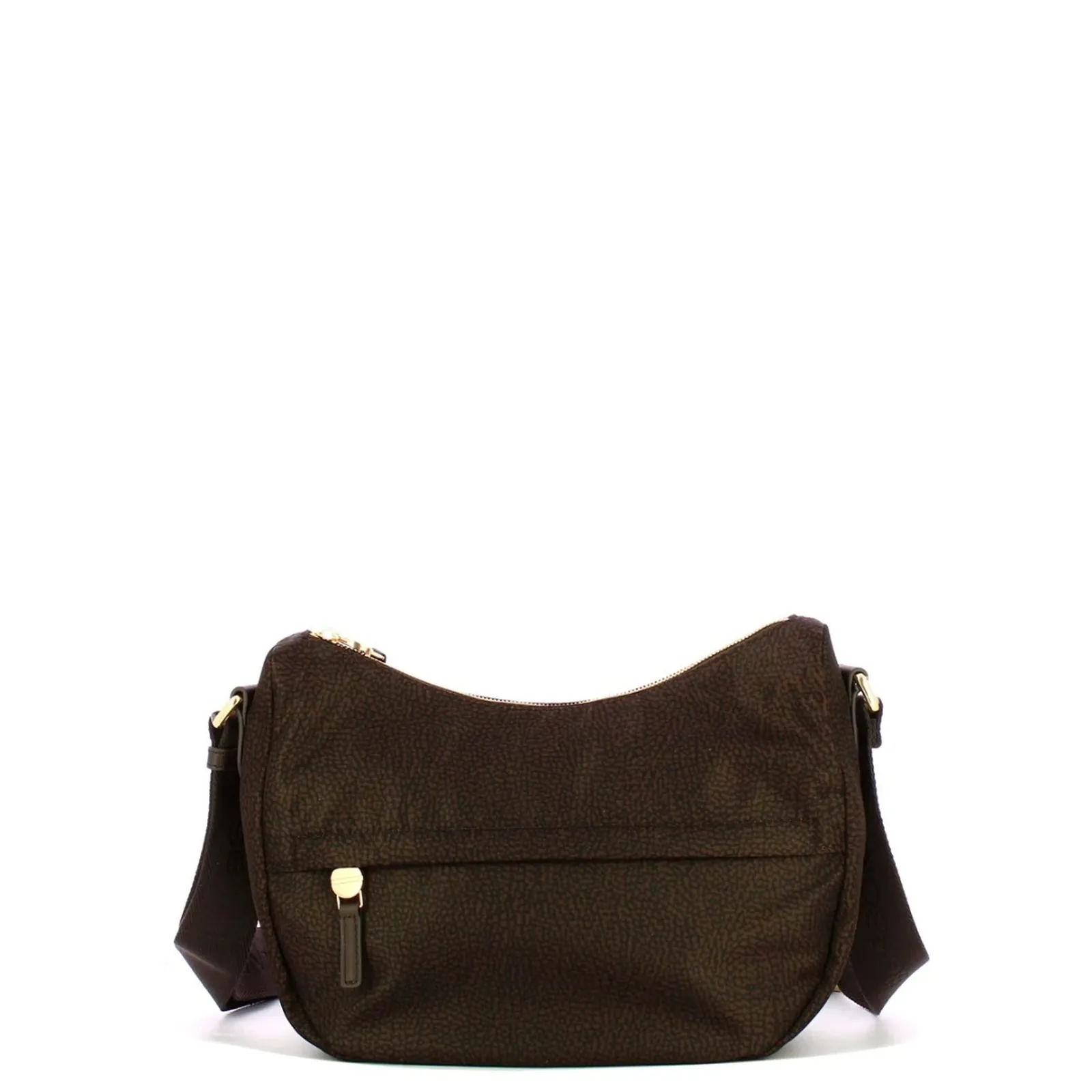Borbonese Borsa B Club Luna Bag Small Cioccolato 91010339X95219 186712