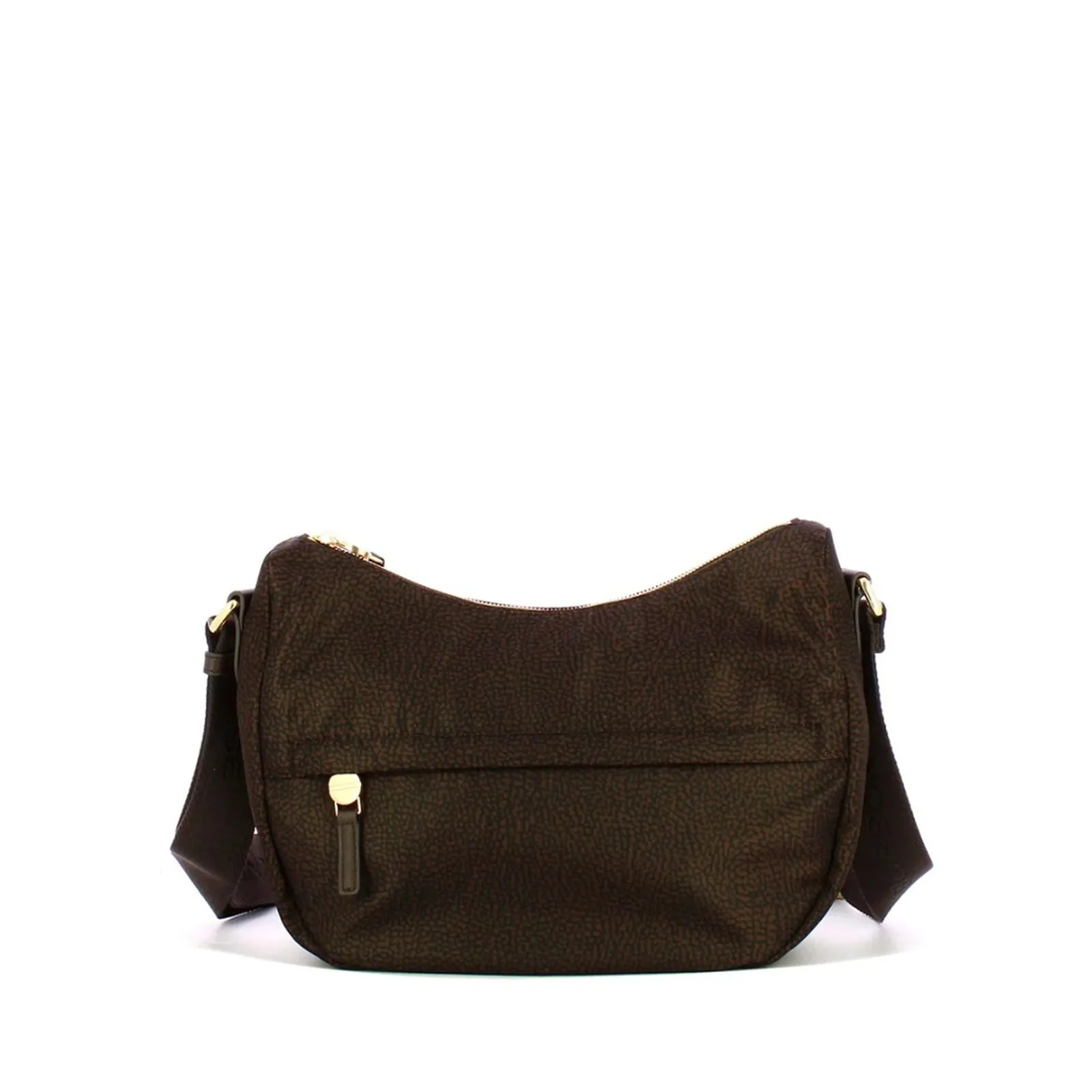 Borbonese Borsa B Club Luna Bag Small Cioccolato 91010339X95219 187058