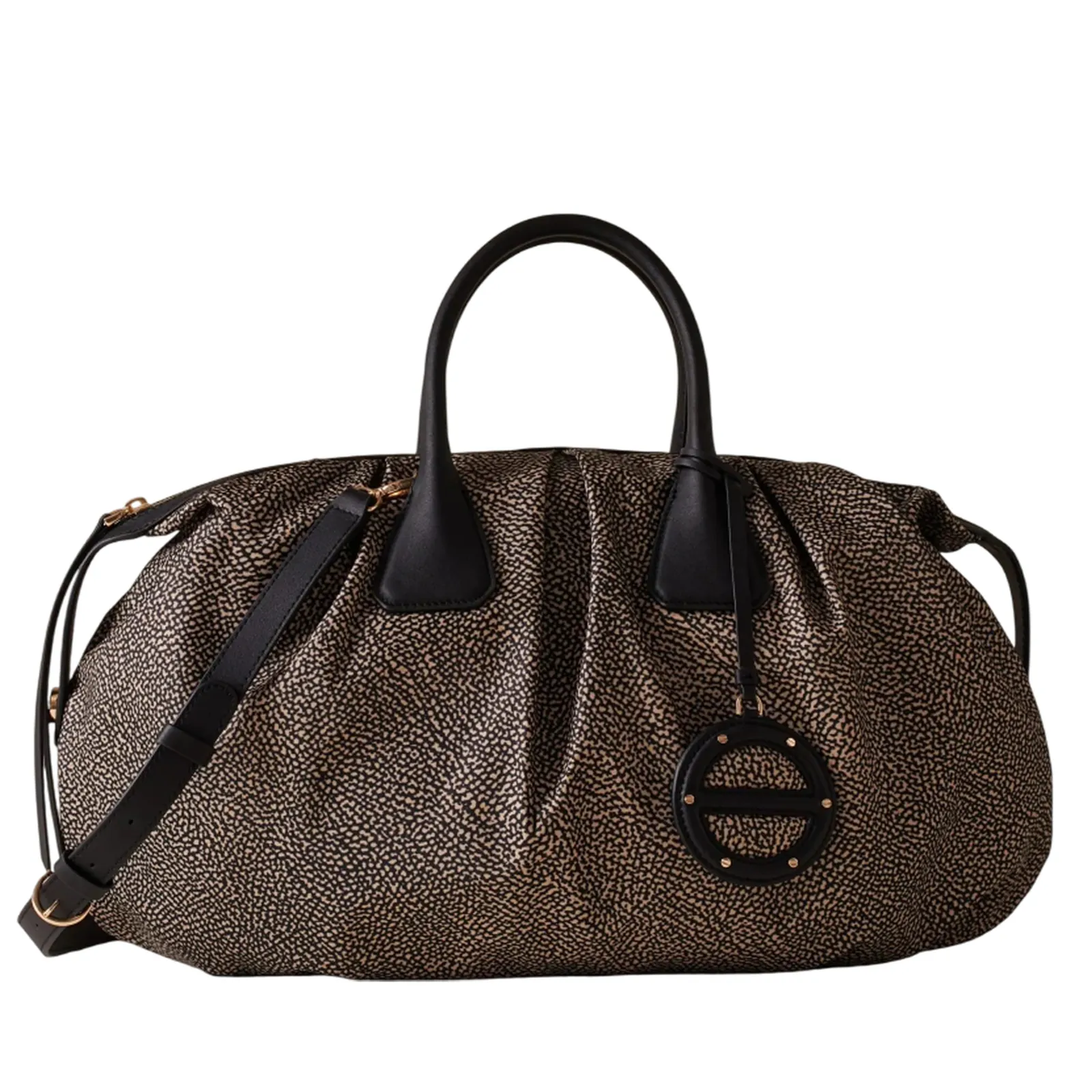 Borbonese Borsa Bauletto Large Naturale 91010216Ah1X11 170455