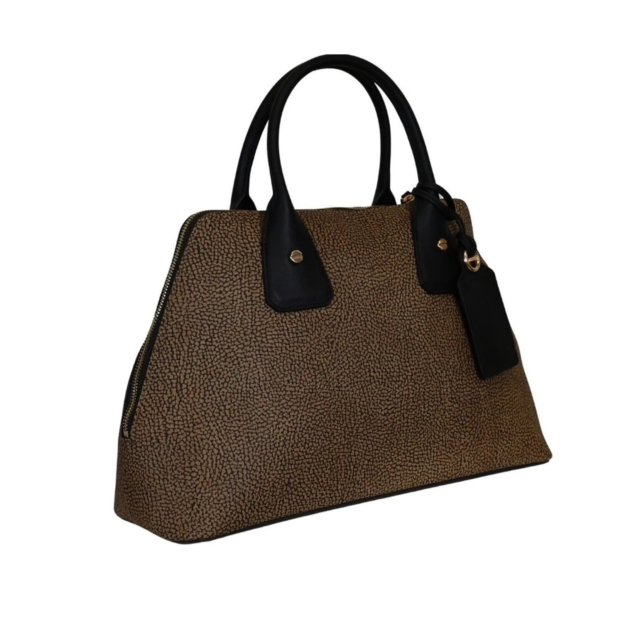 Borbonese Borsa Bauletto Medio Naturale 910102520193311 173586