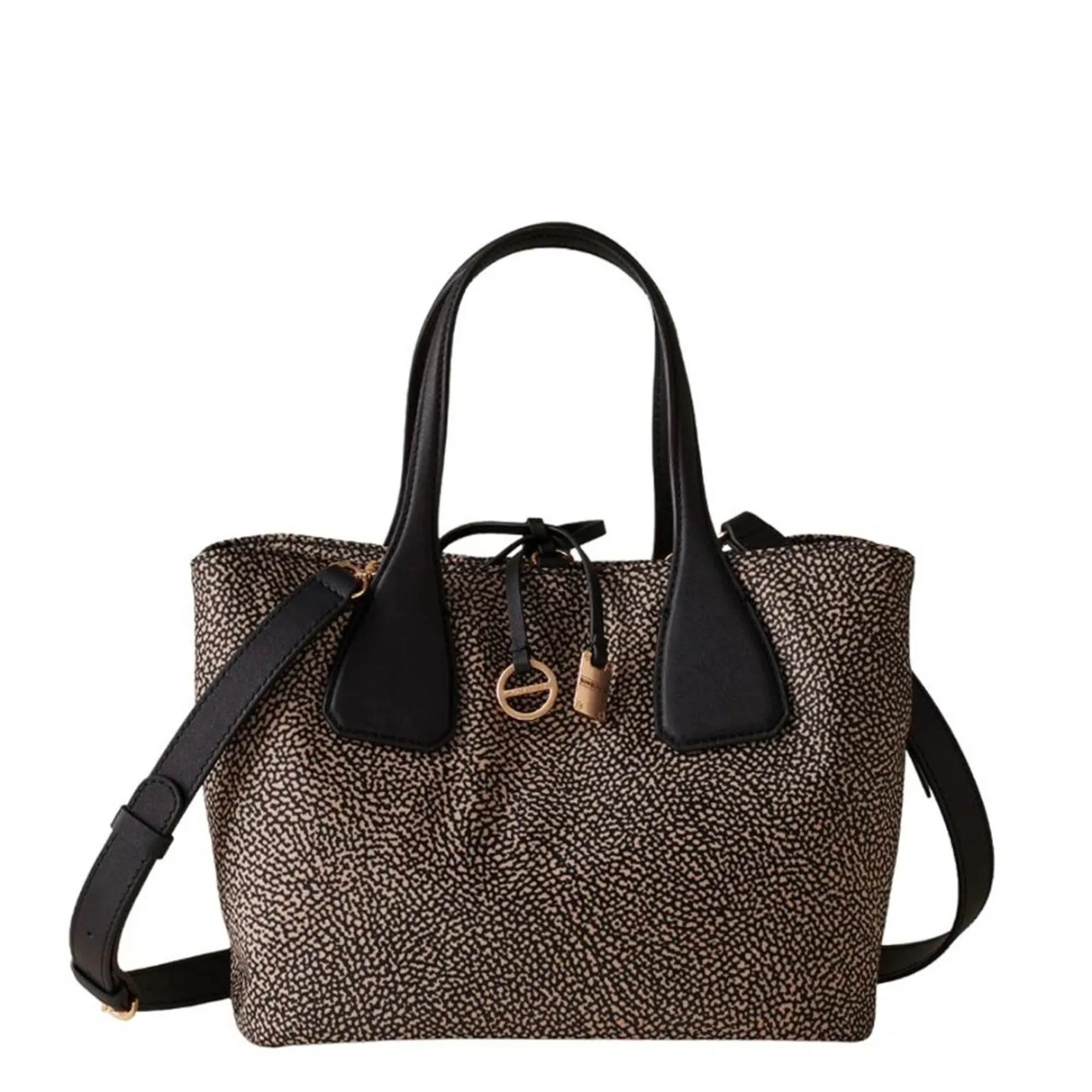 Borbonese B'Medium Top Handle Bag' Natural 91010215Ah1X11 186879