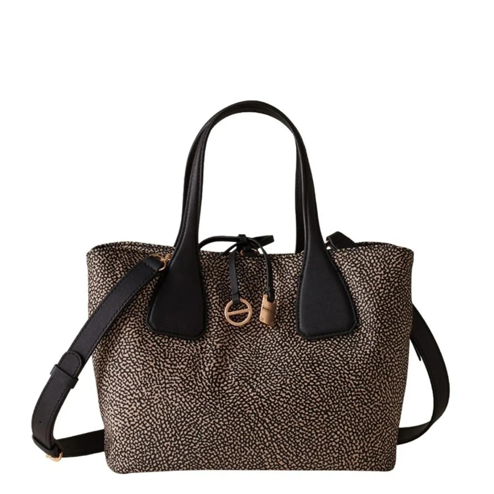 Borbonese Borsa Bauletto Medium Naturale 91010215Ah1X11 186879