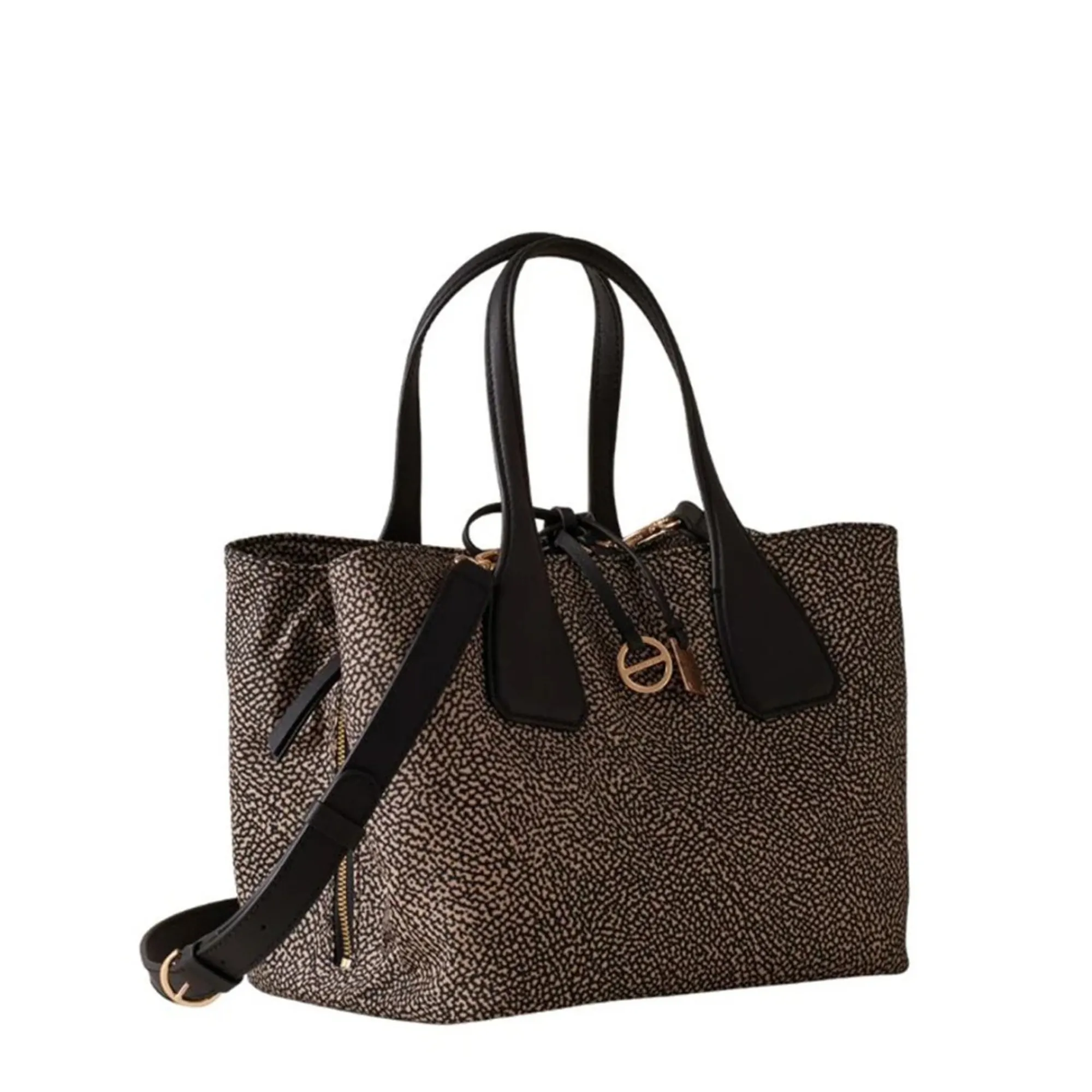 Borbonese B'Medium Top Handle Bag' Natural 91010215Ah1X11 186880