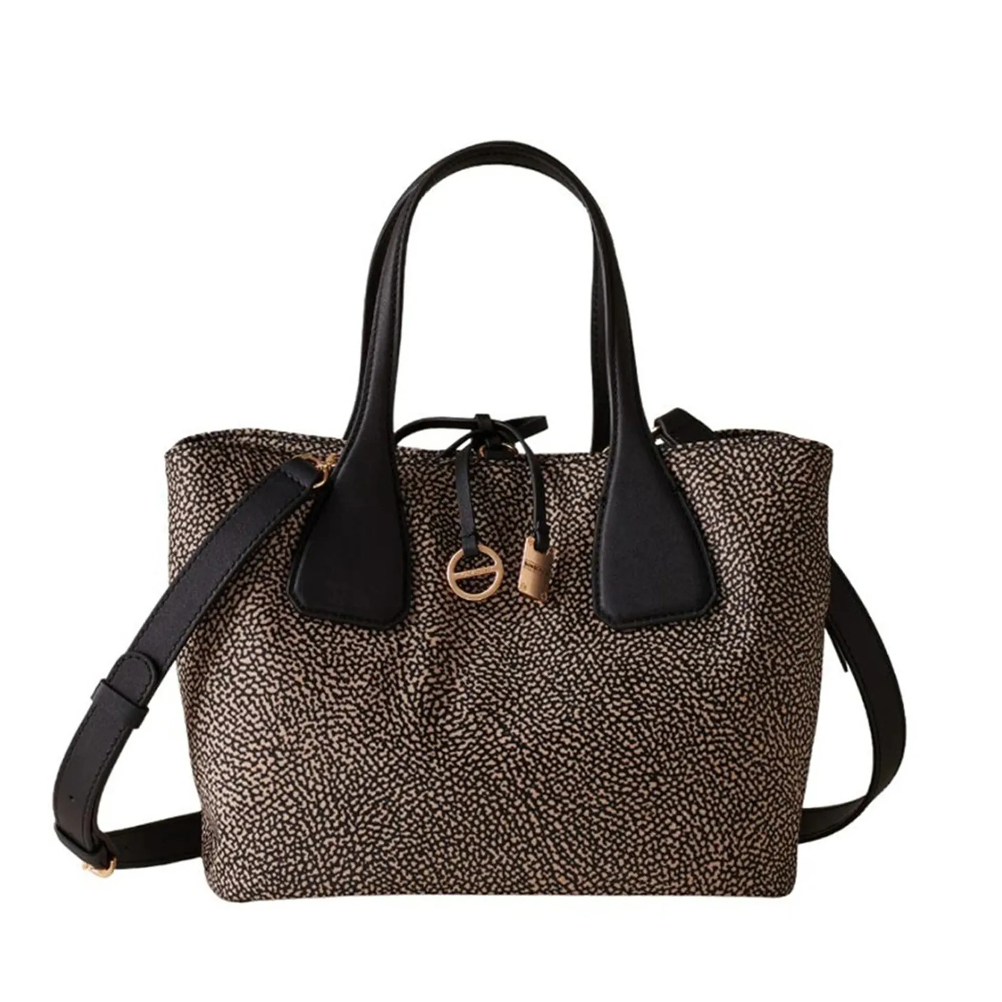 Borbonese B'Medium Top Handle Bag' Natural 91010215Ah1X11 186927