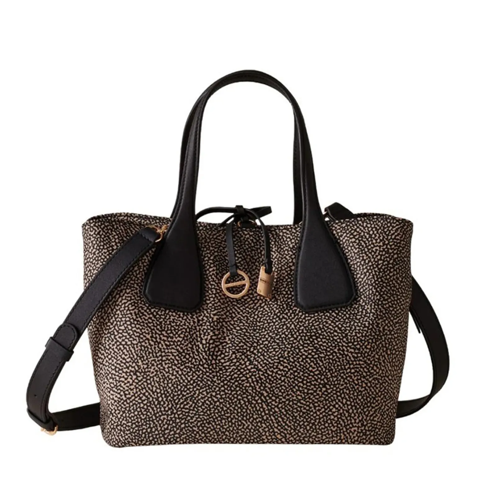 Borbonese Borsa Bauletto Medium Naturale 91010215Ah1X11 186927