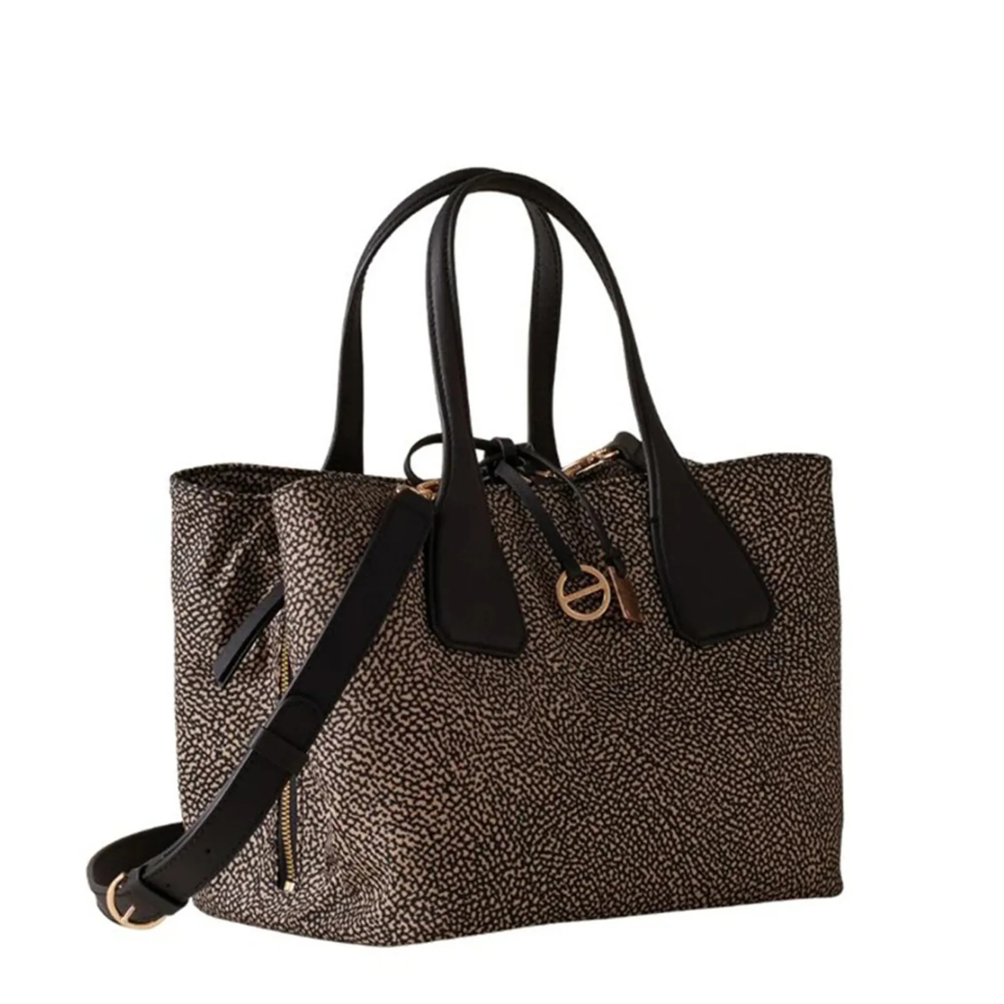 Borbonese B'Medium Top Handle Bag' Natural 91010215Ah1X11 186928