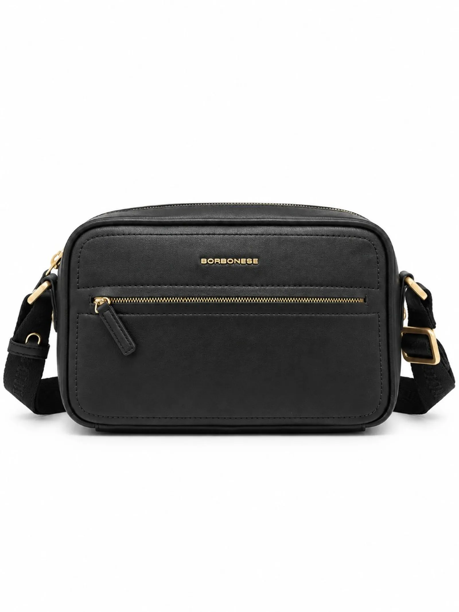 Borbonese Borsa Camera Case Piccola Nero 91010343F29100 190017