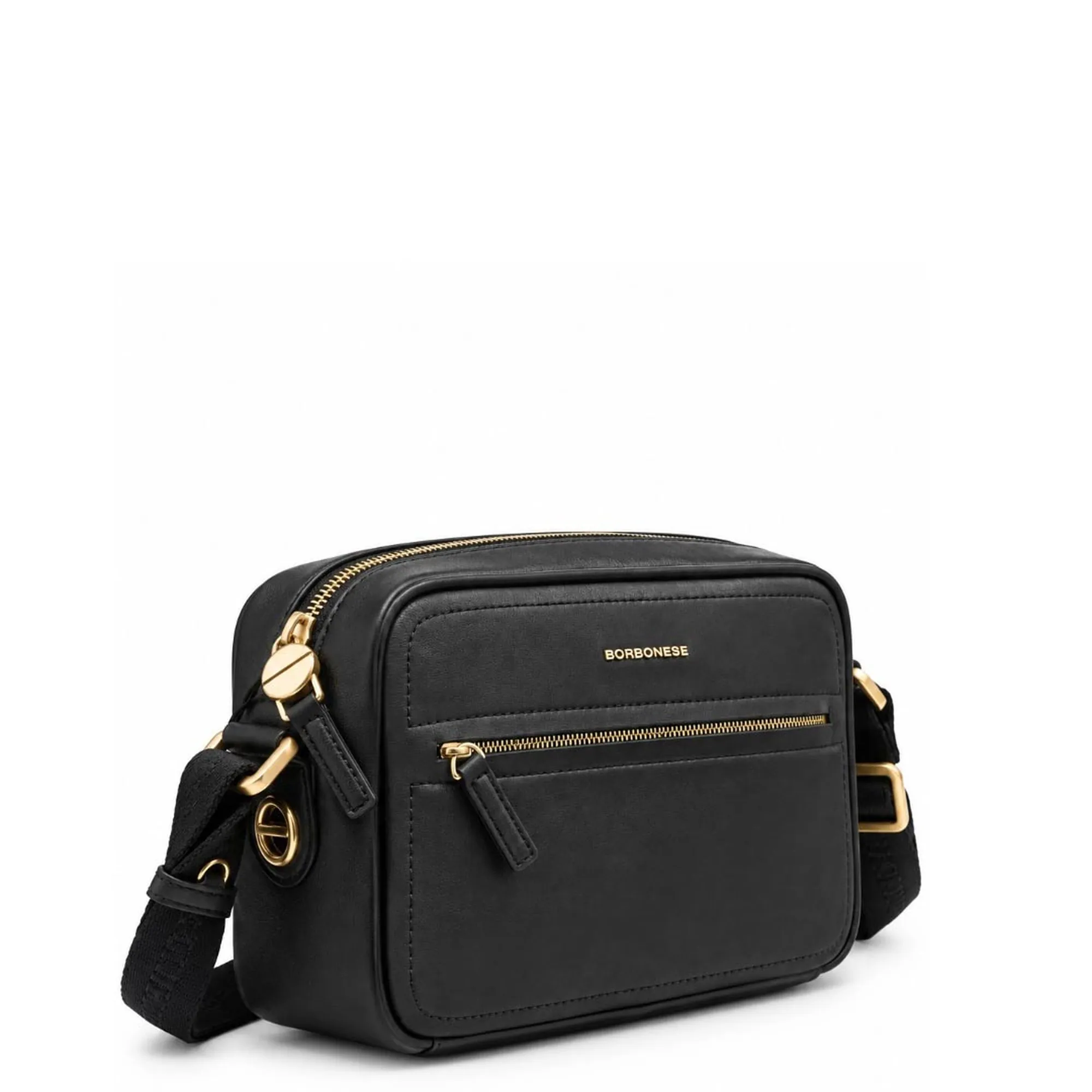 Borbonese Borsa Camera Case Piccola Nero 91010343F29100 193739