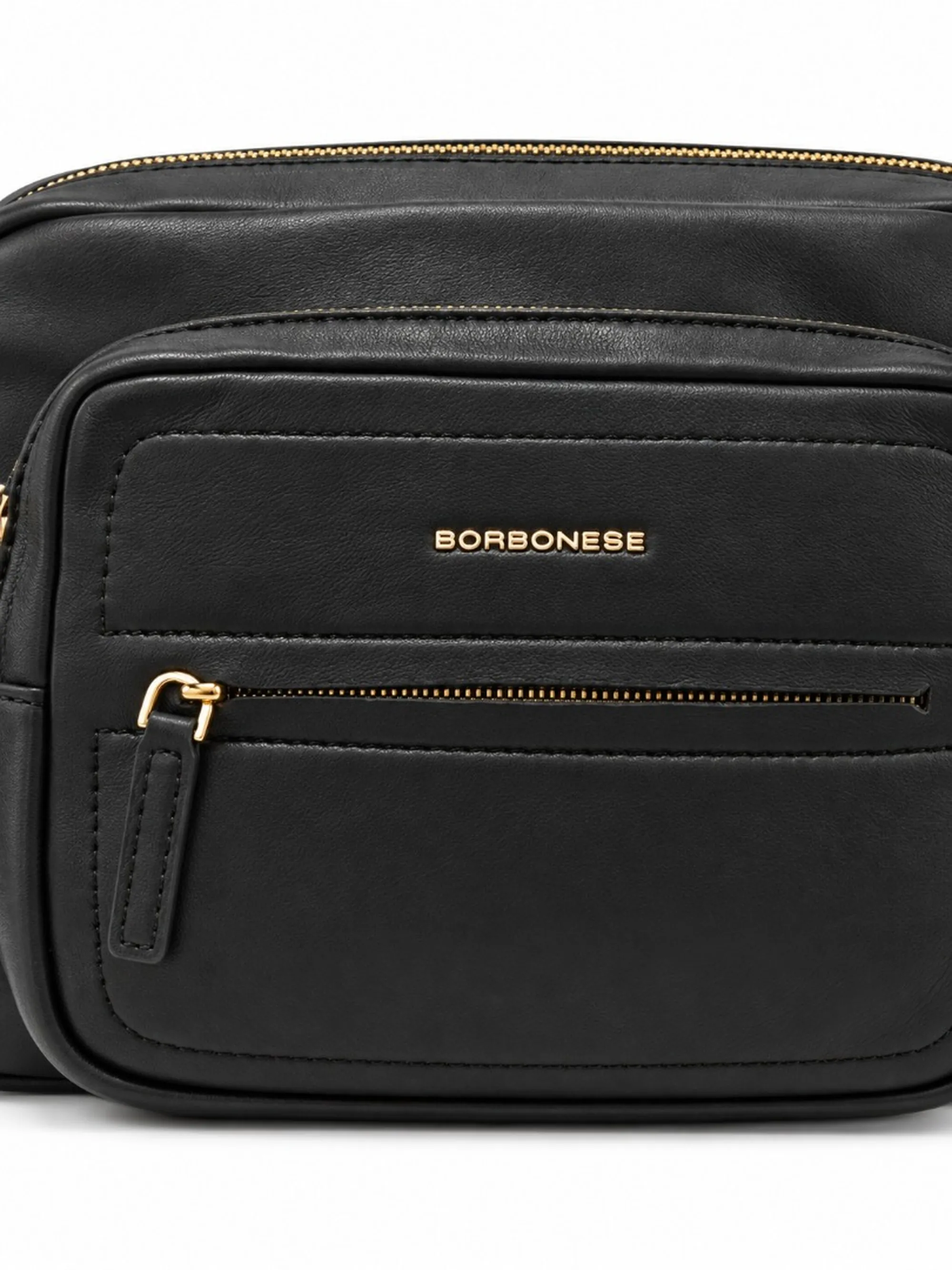 Borbonese Borsa Camera Case Piccola Nero 91010344F29100 190026