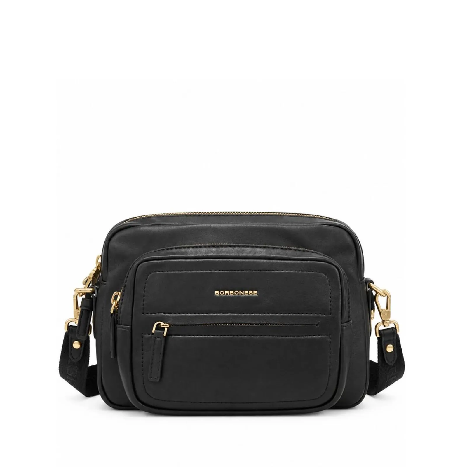Borbonese Borsa Camera Case Piccola Nero 91010344F29100 193744