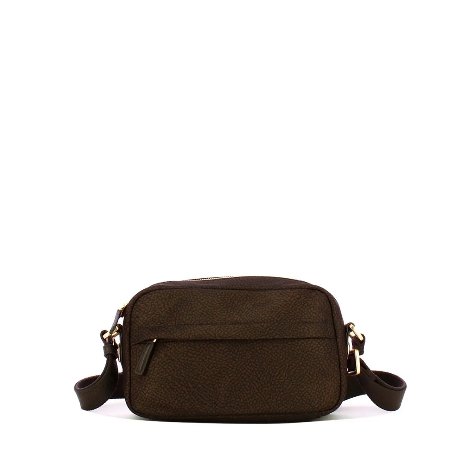 Borbonese Borsa Camera Case Small Cioccolato 91010343X95219 187049