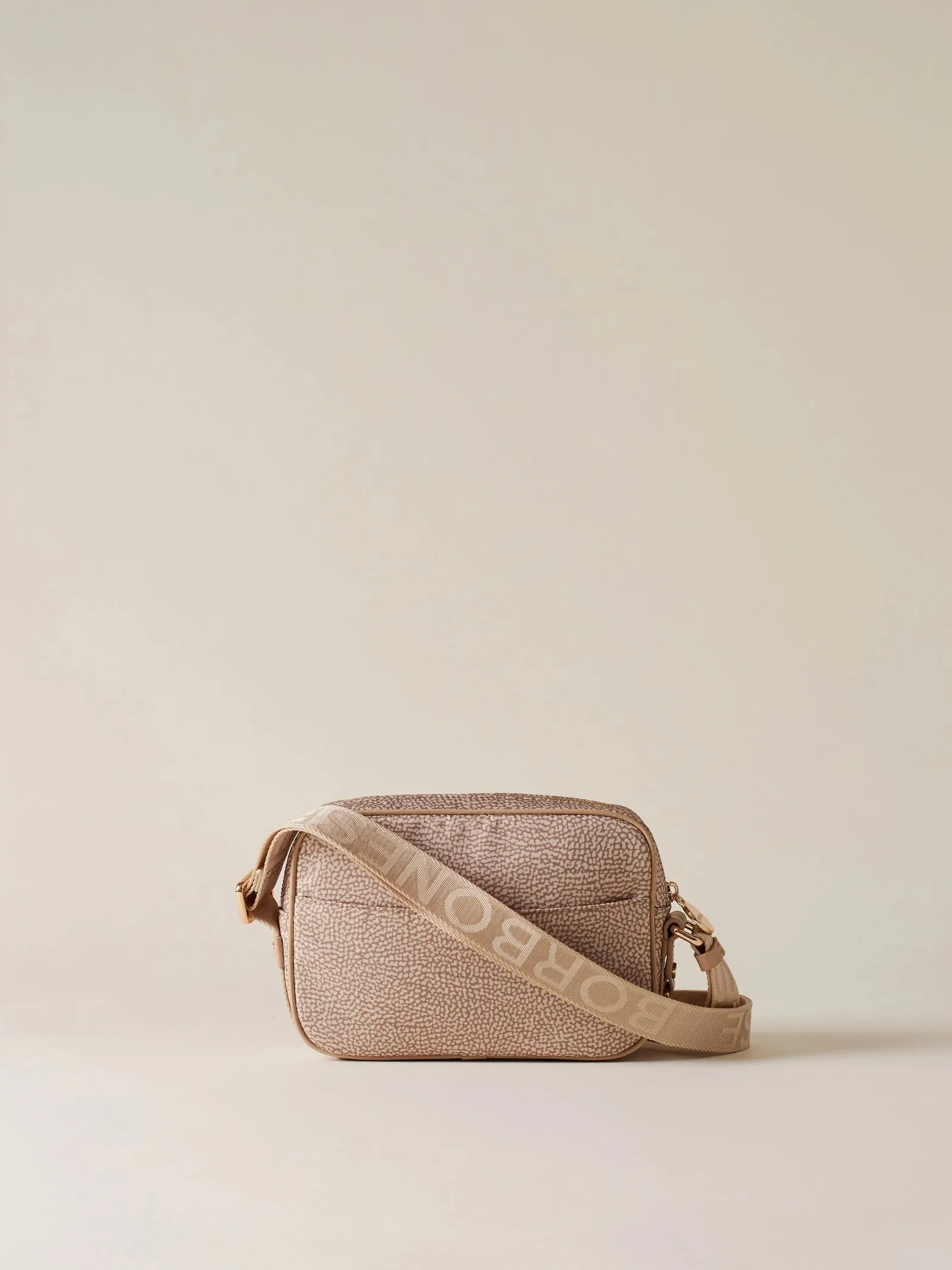 Borbonese Borsa Camera Case Small Sabbia 934134I15C75 170737