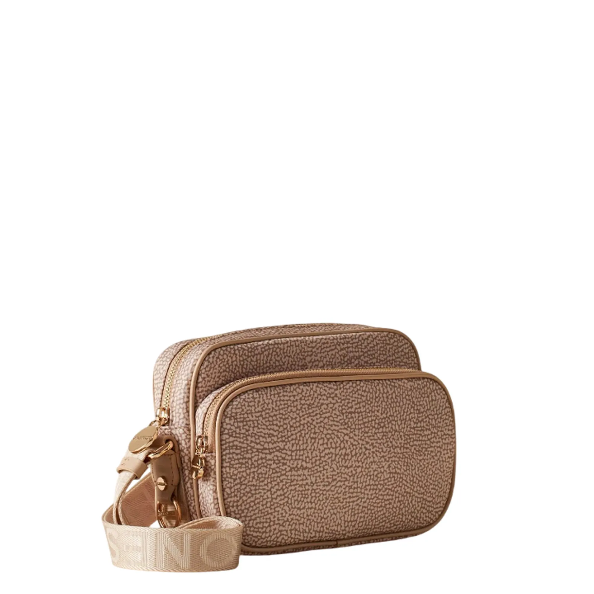 Borbonese B'Small Camera Case Bag' Sand 934134I15C75 170787