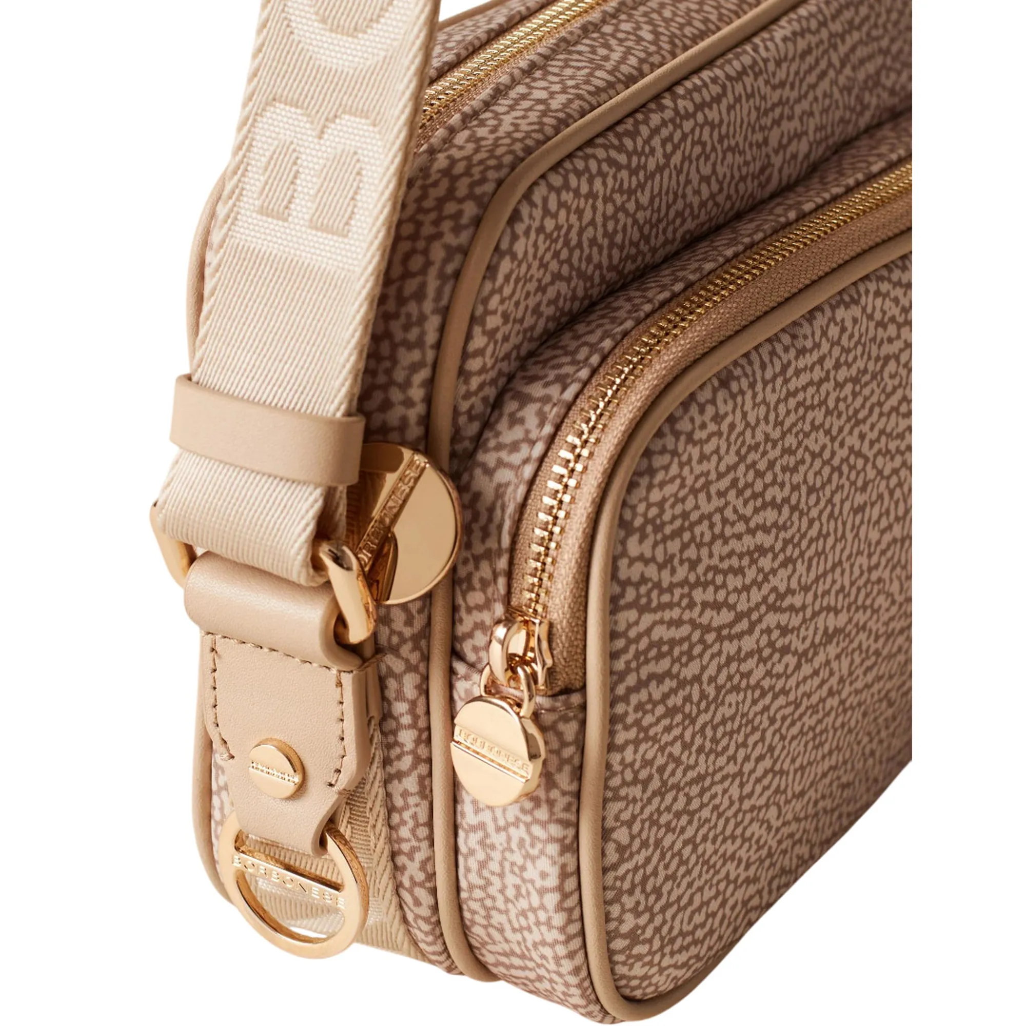 Borbonese B'Small Camera Case Bag' Sand 934134I15C75 170790