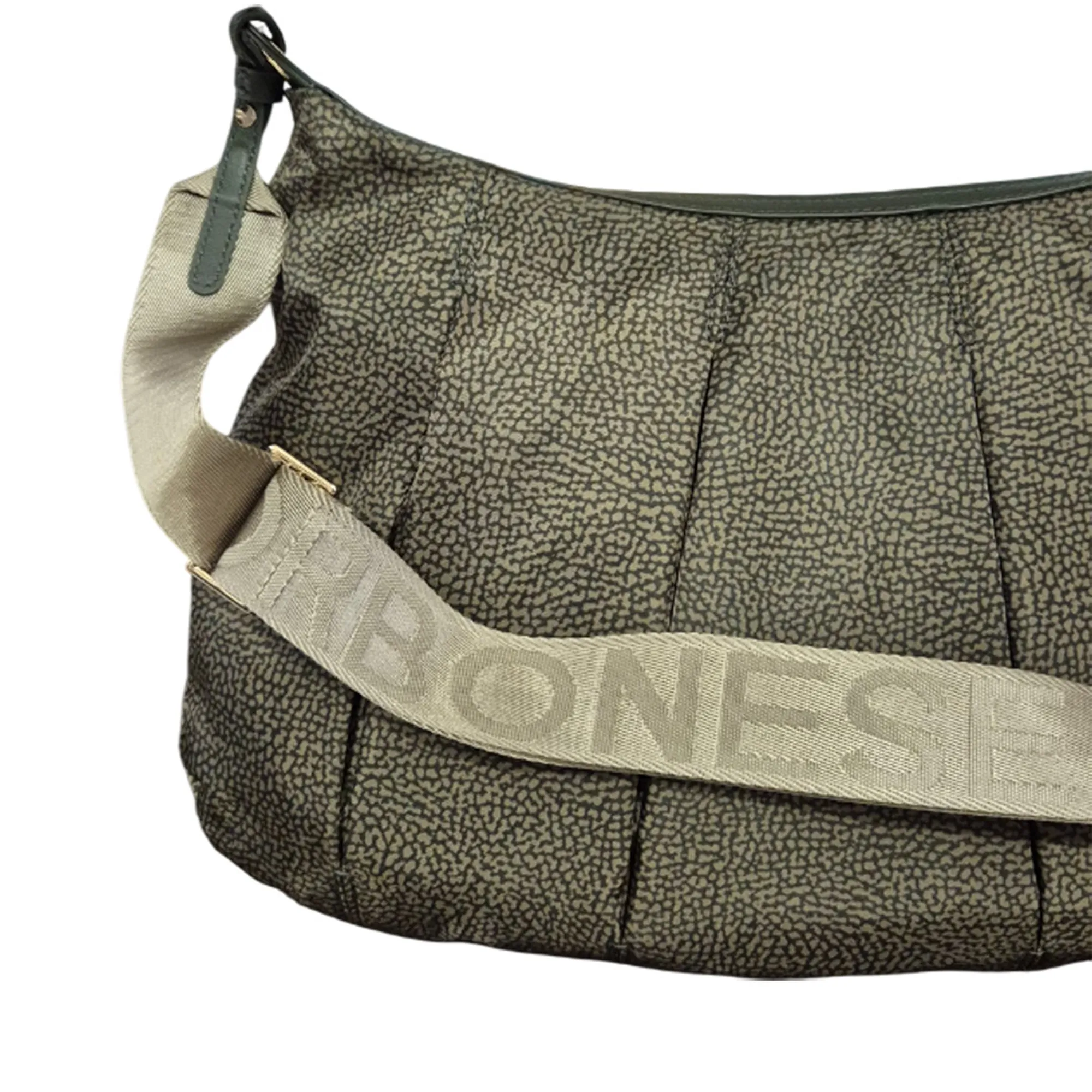 Borbonese Borsa Croissant Hobo Medium Alloro 933077Ah1011 165847