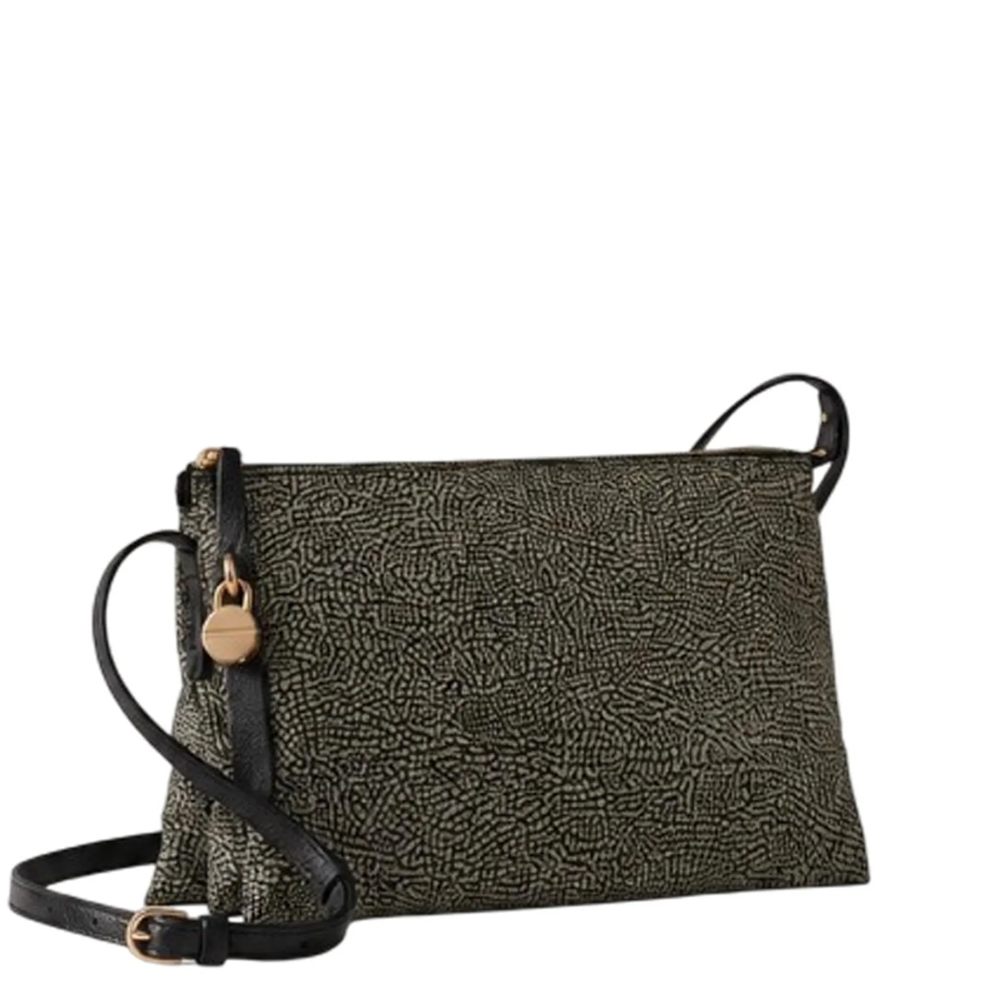 Borbonese Borsa Cross Over Media Catrame 910103530189M32 193756