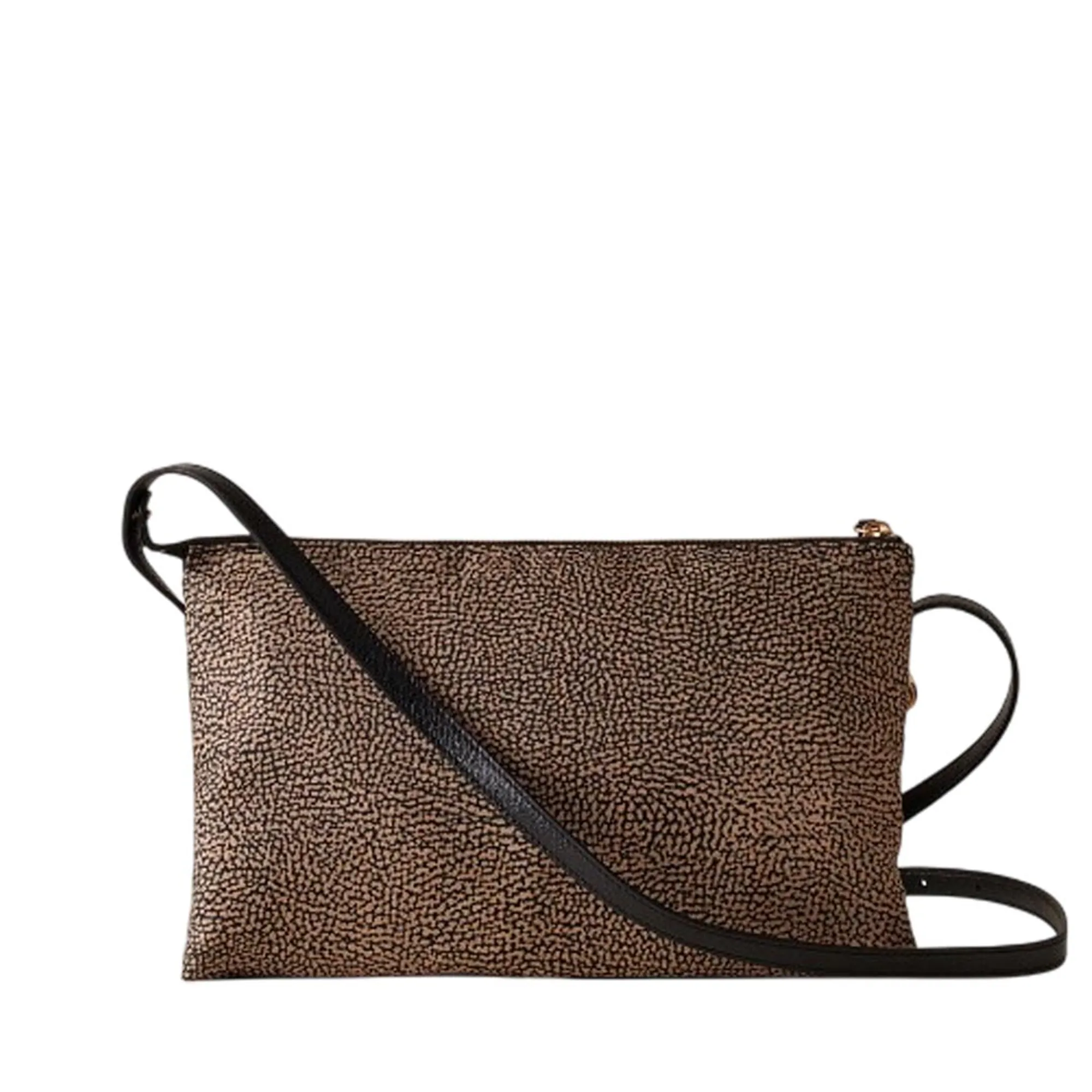 Borbonese Borsa Cross Over Media Naturale 910103530189X11 193763
