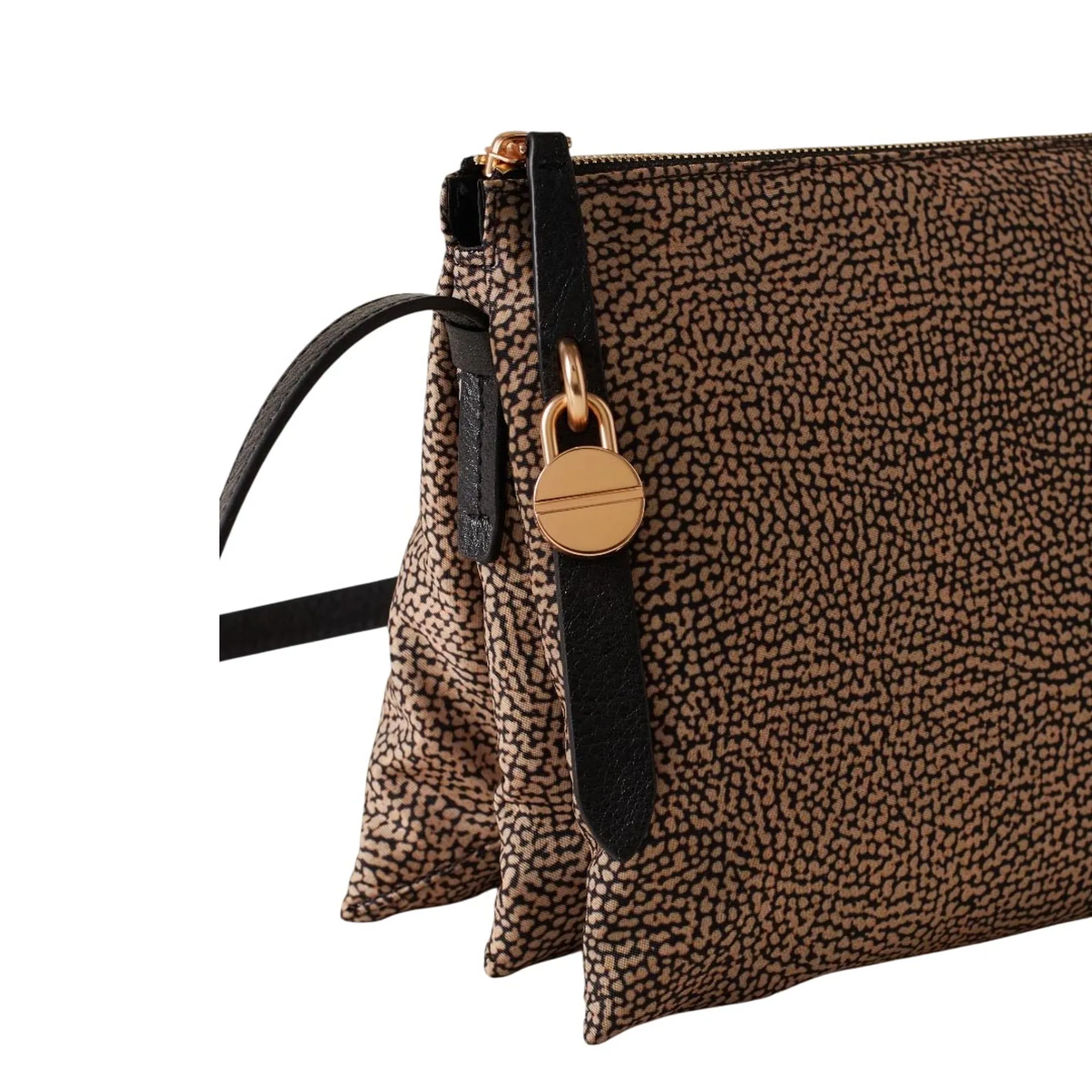 Borbonese Borsa Cross Over Media Naturale 910103530189X11 193764