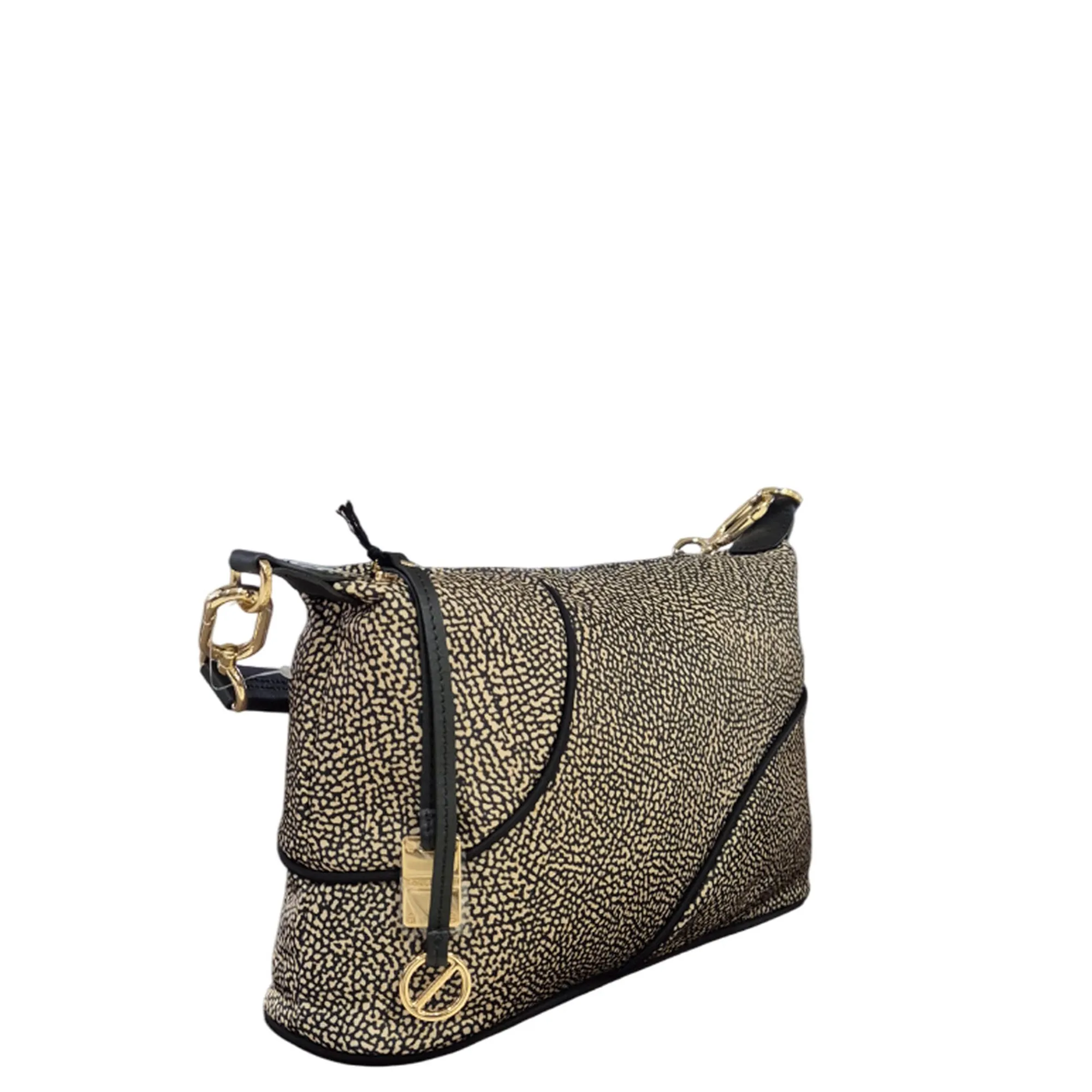 Borbonese B'Medium Cross Over Bag' Natural 91010113Aj0X11 165927