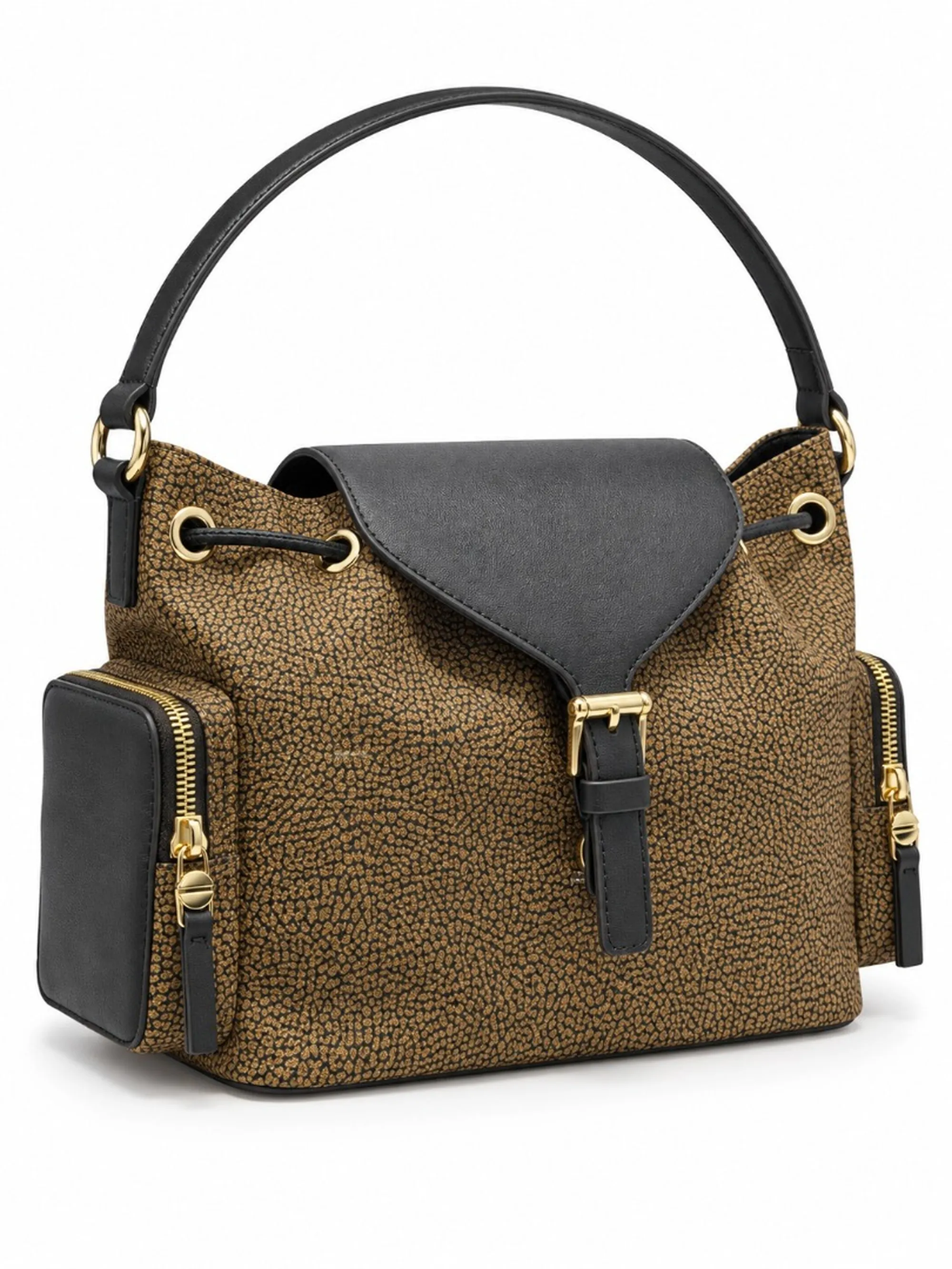 Borbonese Borsa Cross Over Piccola Naturale 910103510098306 190021